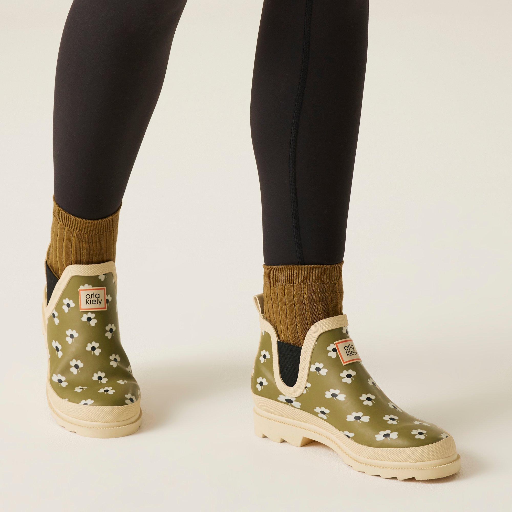 Clover Olive - Regatta - Orla Kiely Welly Mid - 3