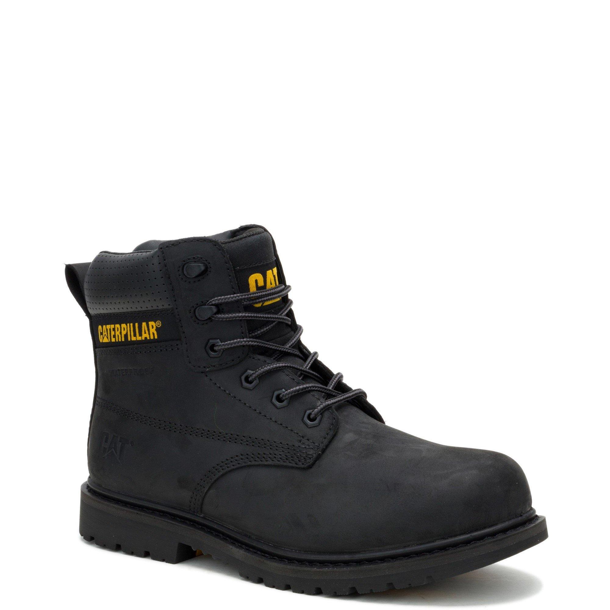 Black - Caterpillar - Silva Lace up Occupational Work Boot - 2