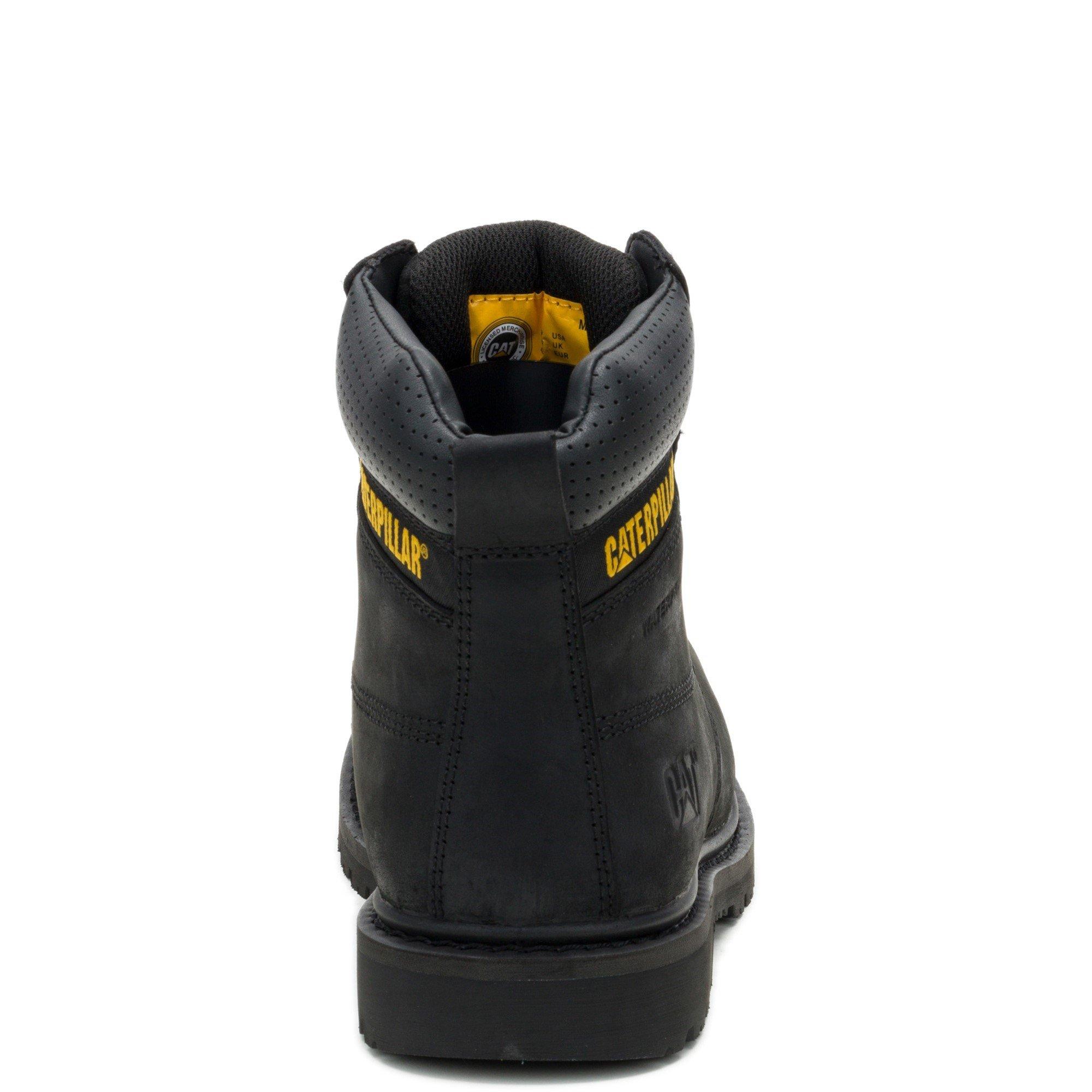 Black - Caterpillar - Silva Lace up Occupational Work Boot - 3