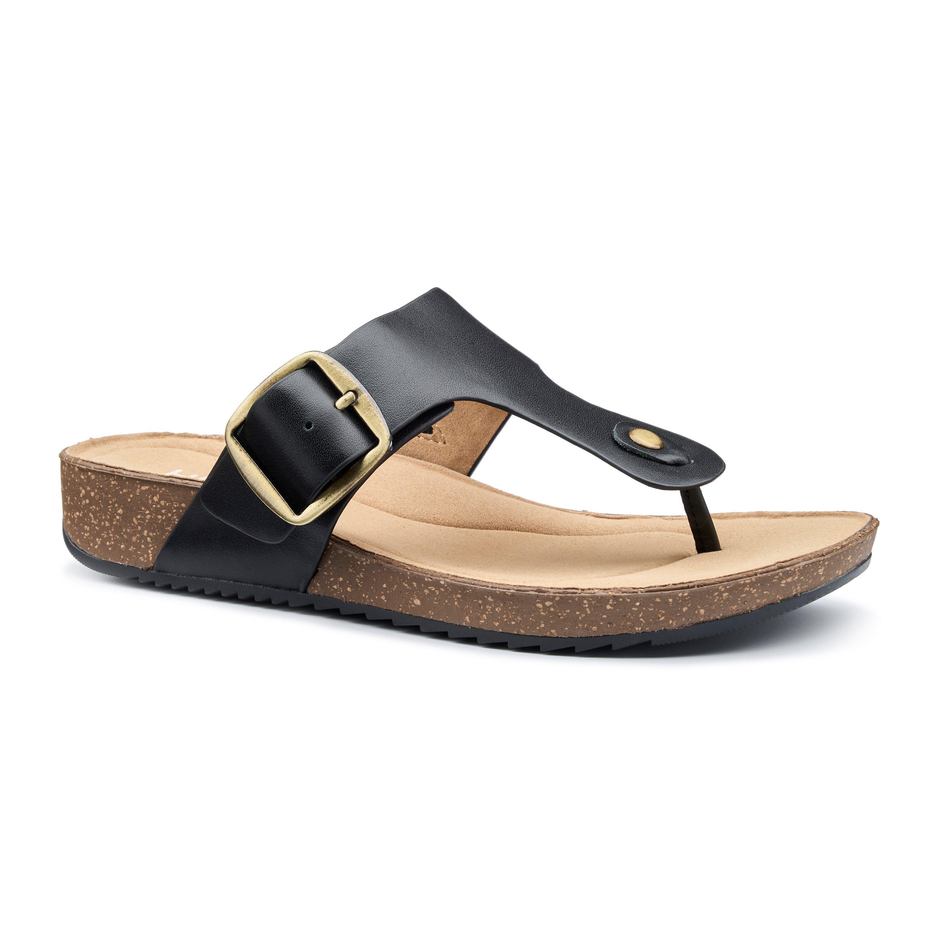 Black - Hotter - Resort Sandals Standard Fit - 2