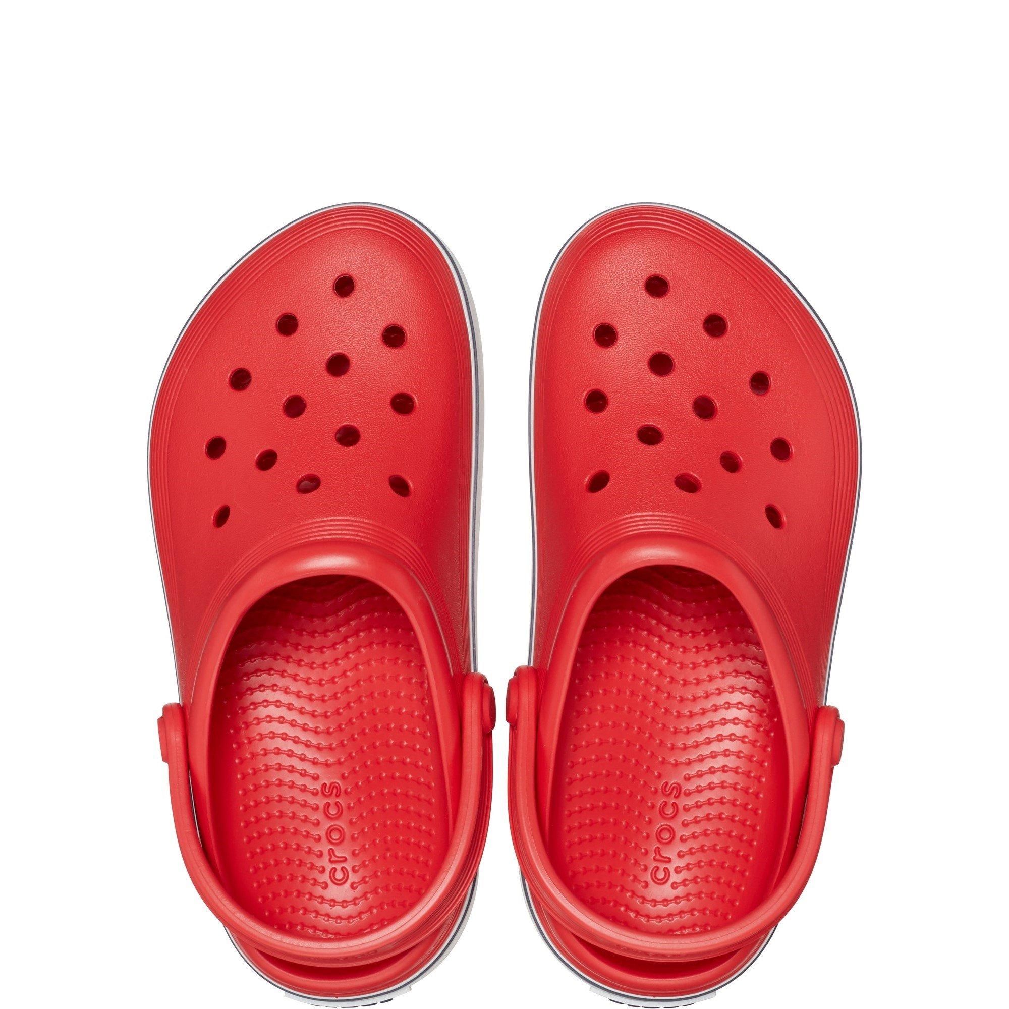 Red - Crocs - Kids' Crocband Clean Clogs - 4
