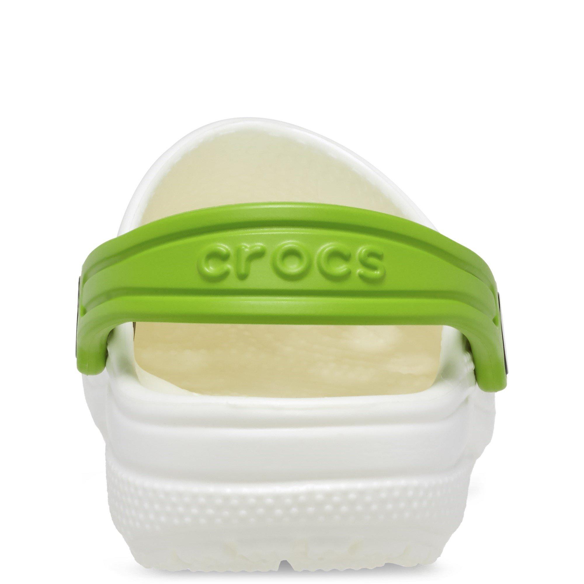 White - Crocs - Classic Alien Character Clog - 3