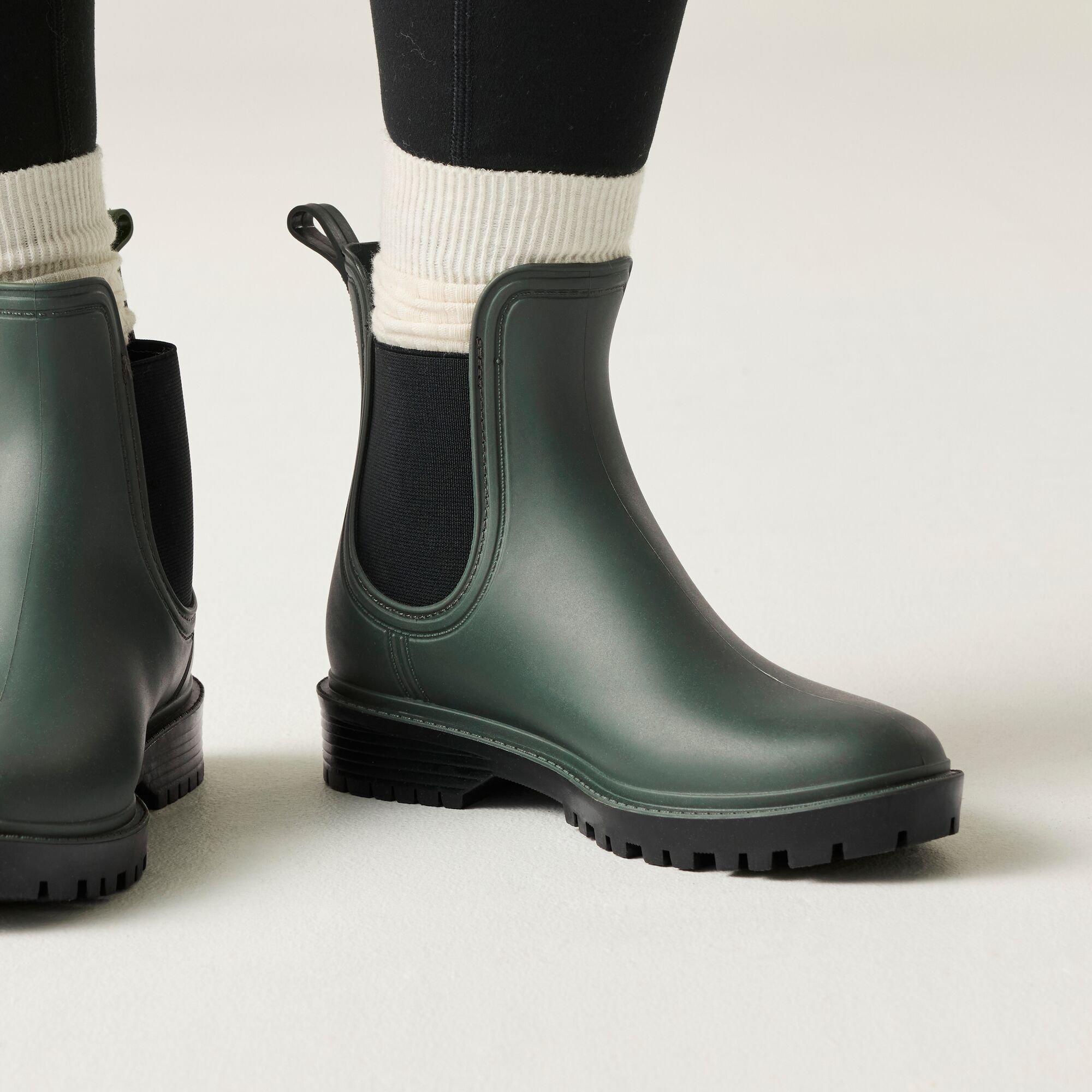 Deep Green - Regatta - Womens Harriett II Waterproof Wellington Boots - 2