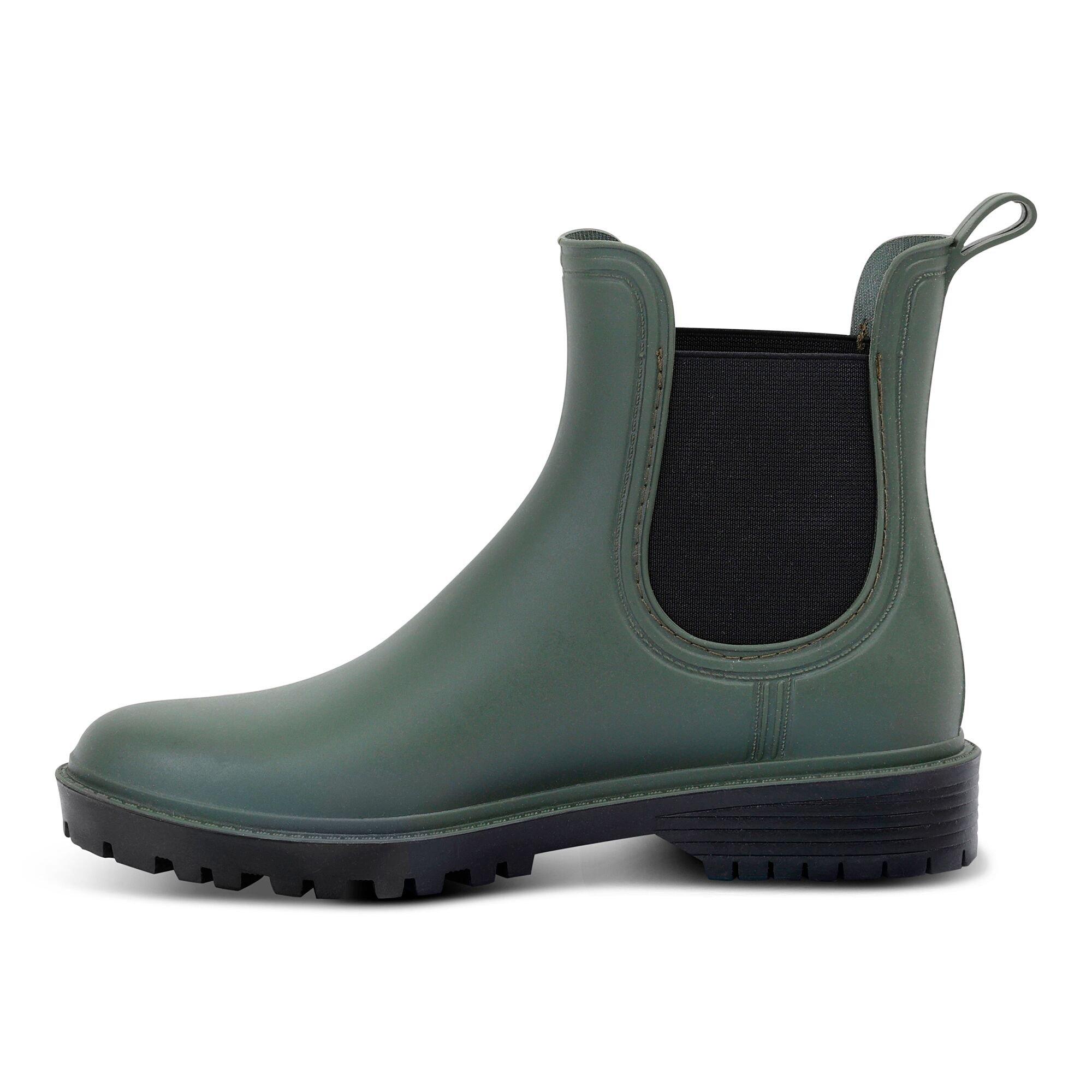 Deep Green - Regatta - Womens Harriett II Waterproof Wellington Boots - 11