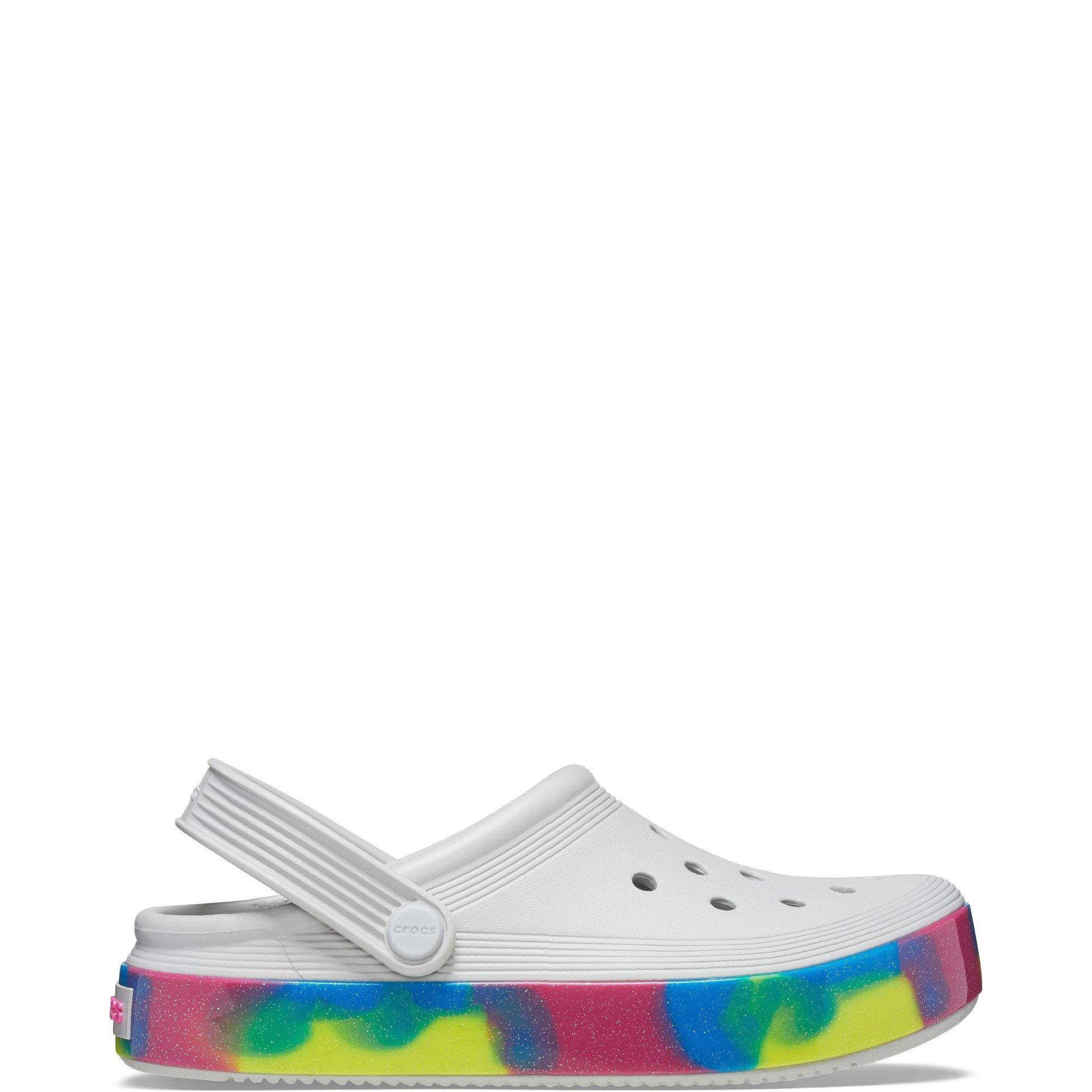 Grey - Crocs - Kids' Off Court Clogs - 1
