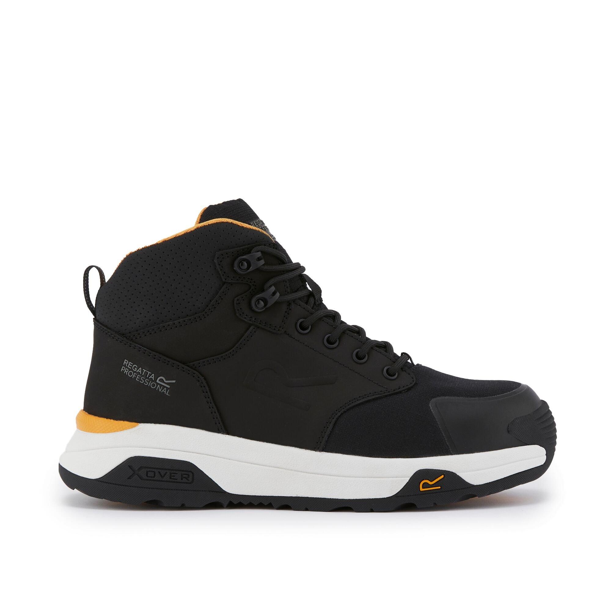 Black/White - Regatta - Mens Metafort Safety Hiker Boots - 2