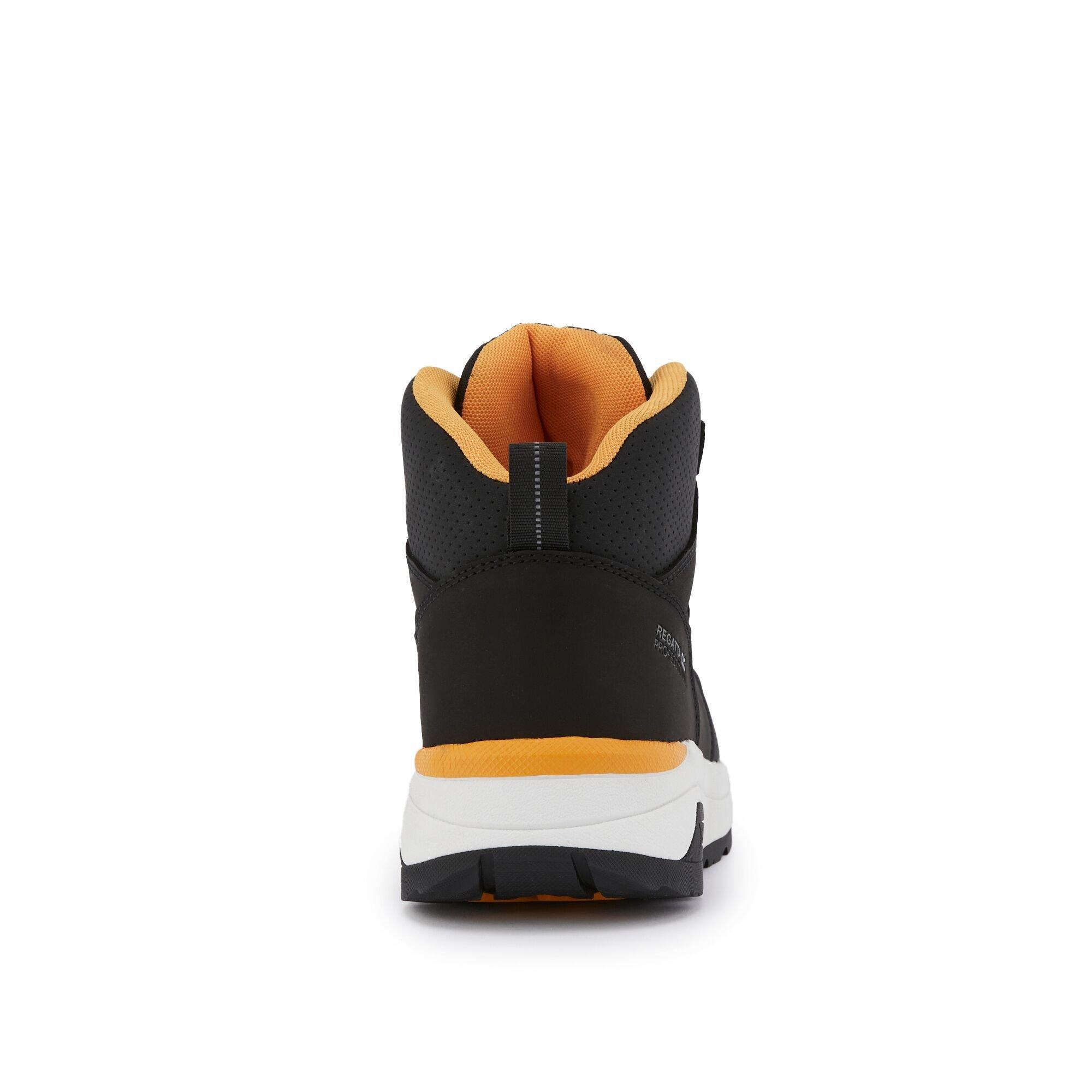 Black/White - Regatta - Mens Metafort Safety Hiker Boots - 3