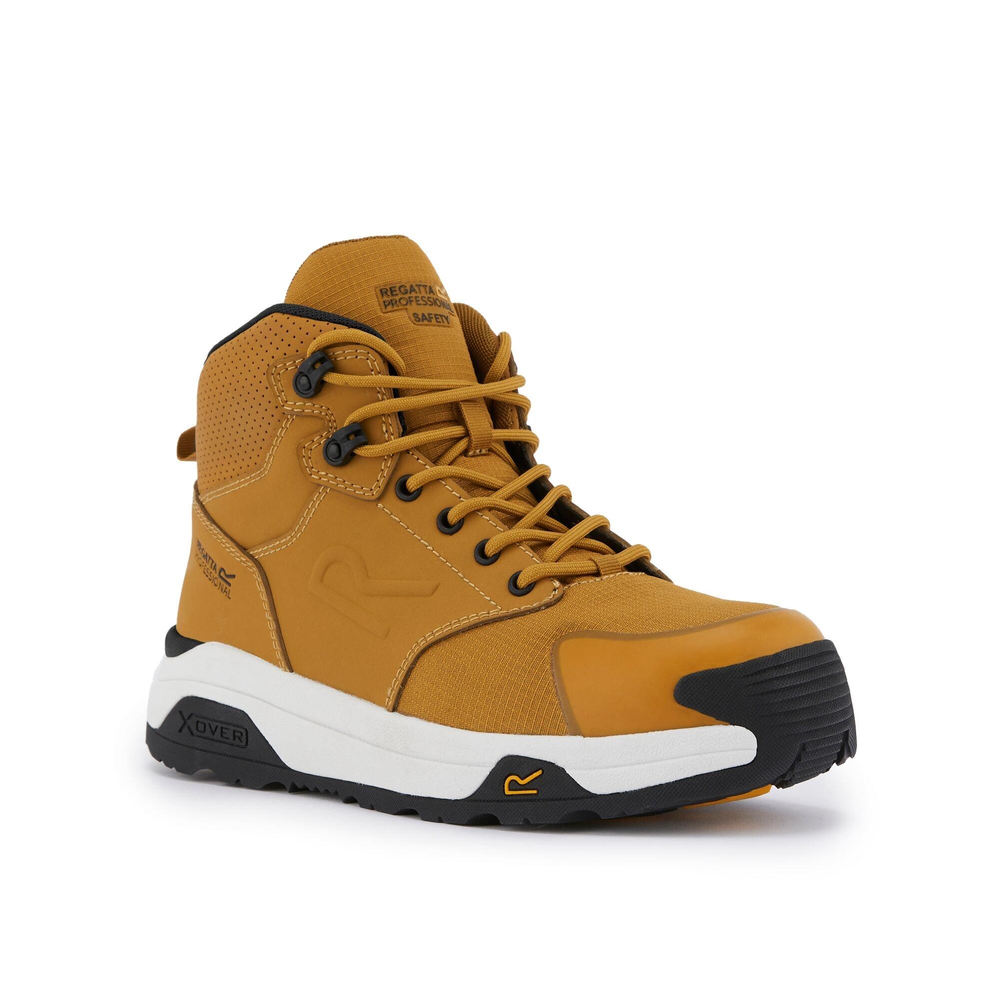 Regatta Men's Metafort Safety Hiker Boots - Honey/White - UK 10