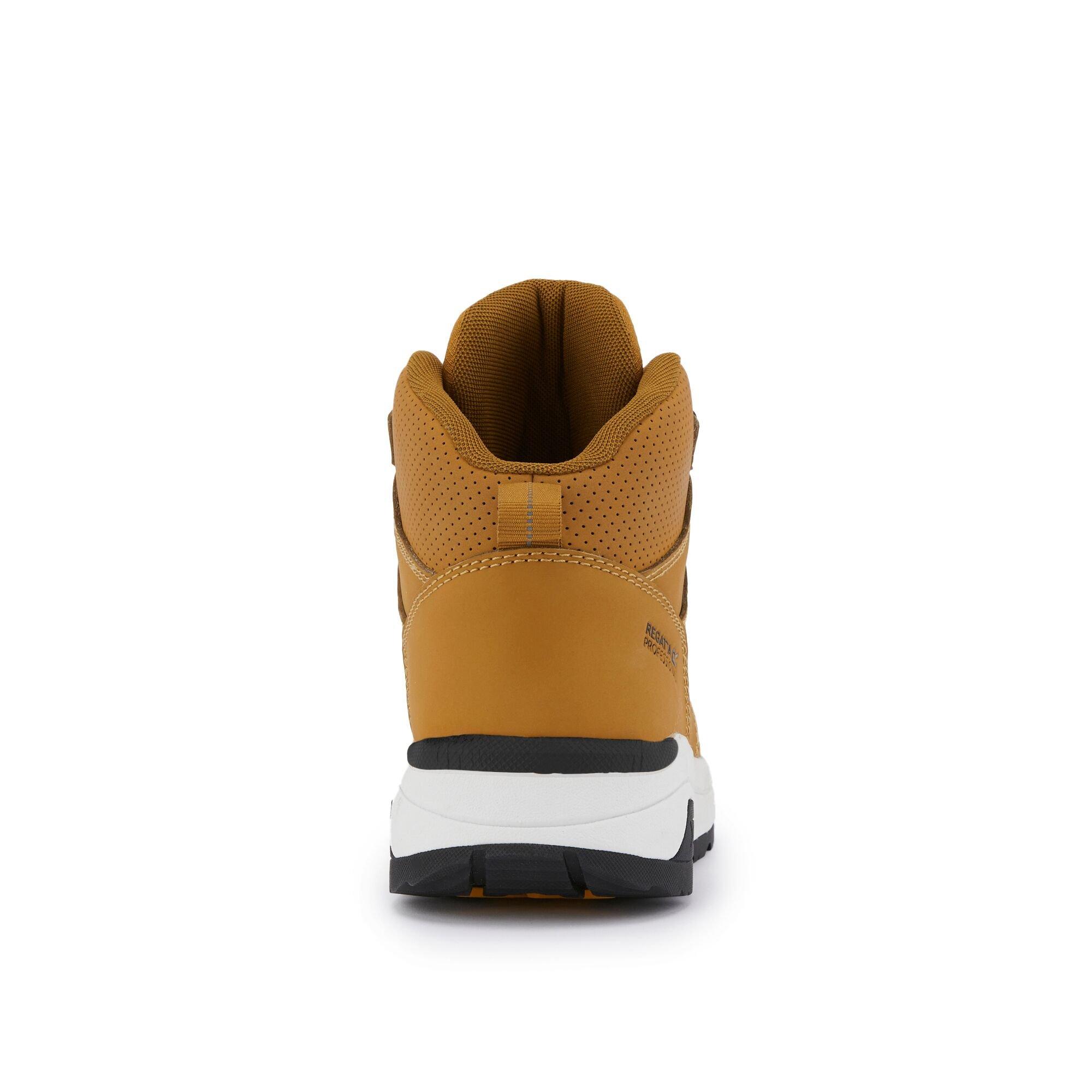Honey/White - Regatta - Mens Metafort Safety Hiker Boots - 3