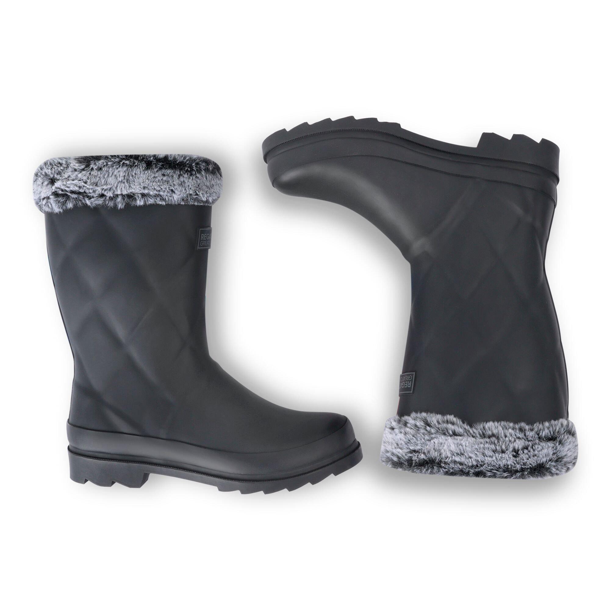 Black - Regatta - Luxley Mid Wellies - 3