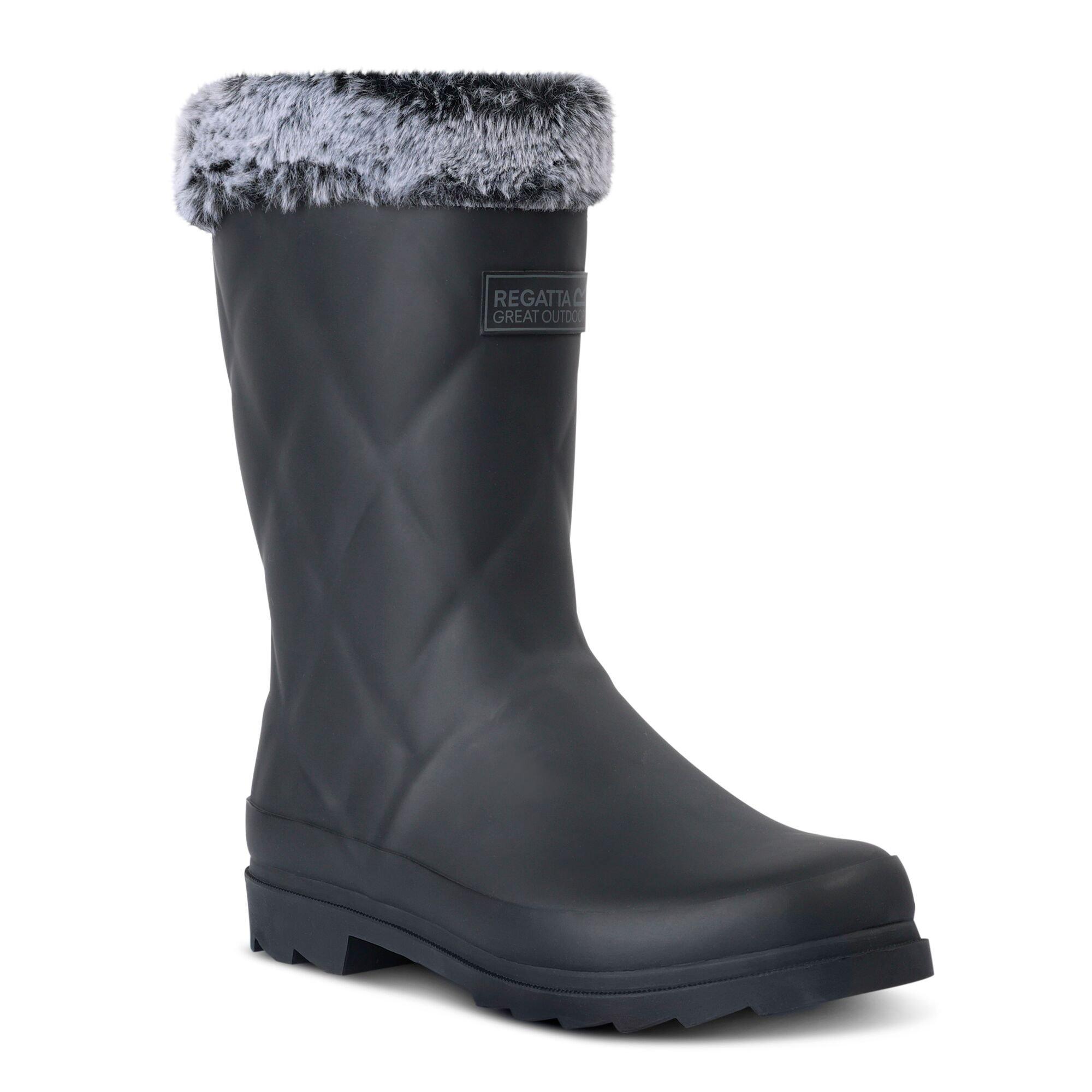 Black - Regatta - Luxley Mid Wellies - 4