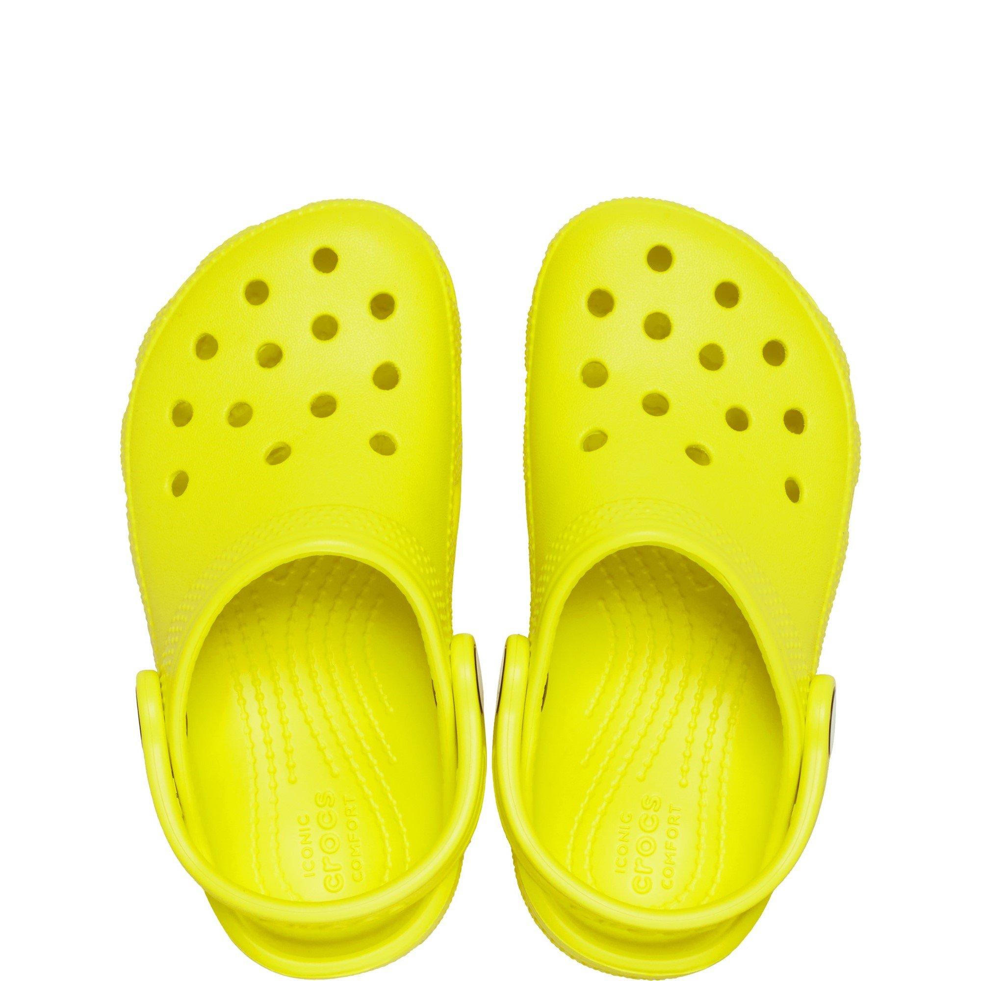 Bright Green - Crocs - Kids' Classic Waterproof Clogs - 4