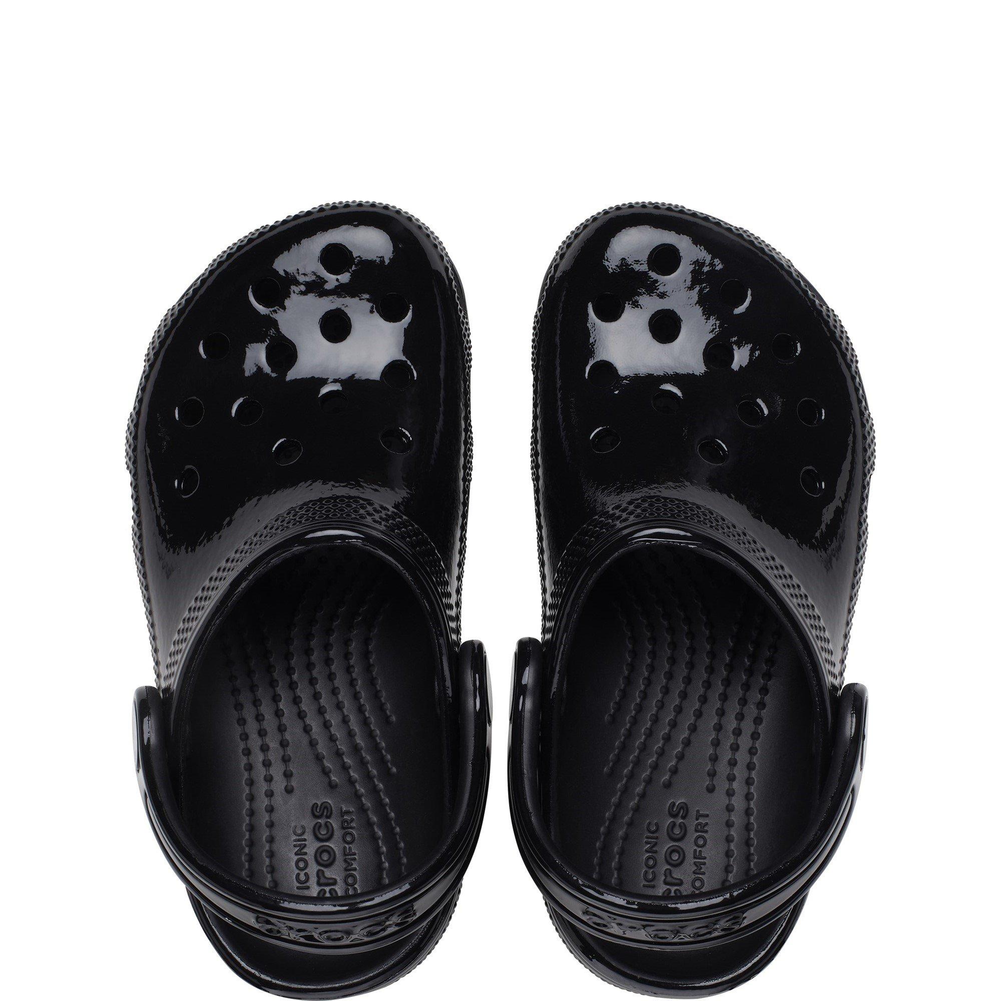 Black - Crocs - Kids' Classic Clogs - 4