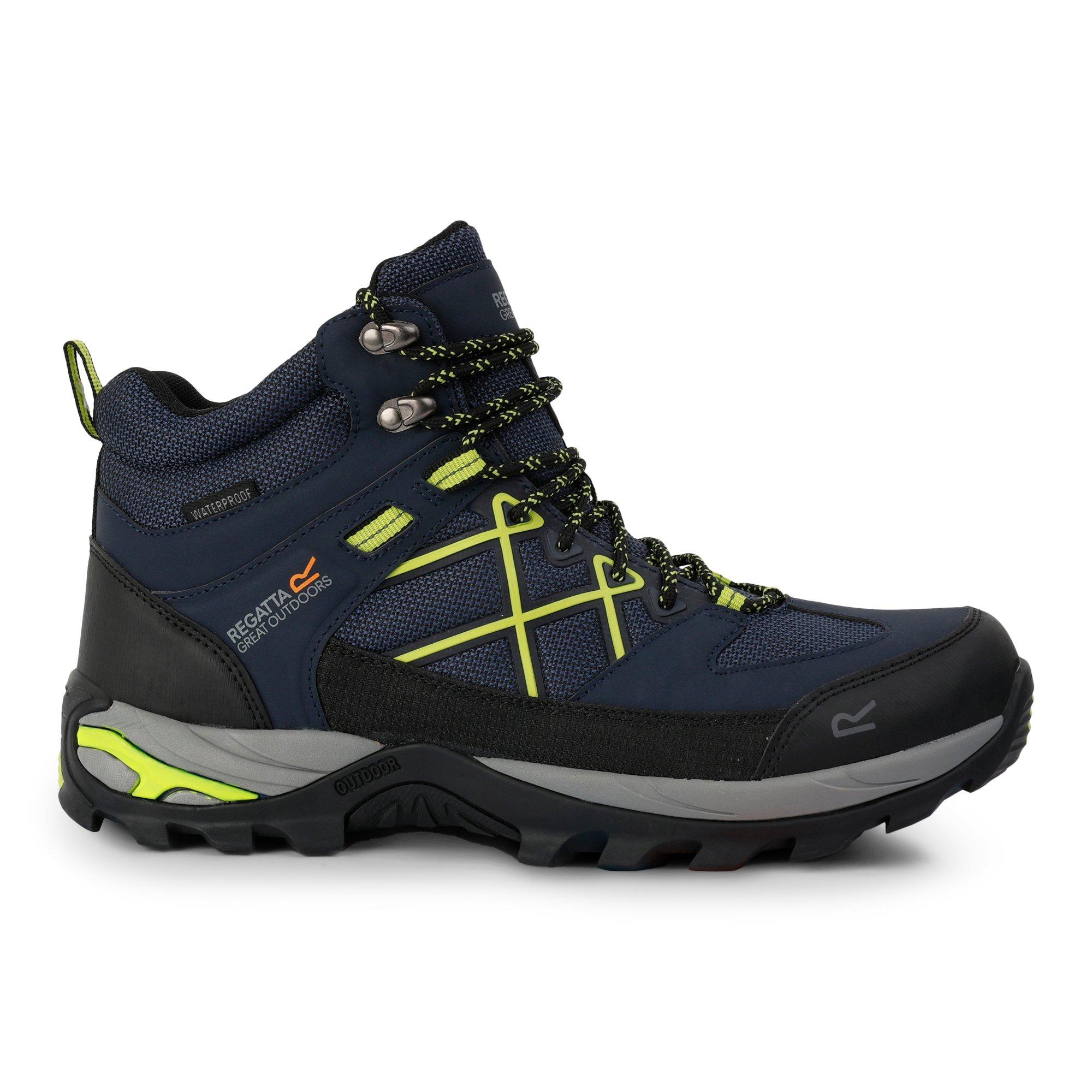 Regatta Men's Samaris Iii Boot - Navy/Lime Punch - UK 6
