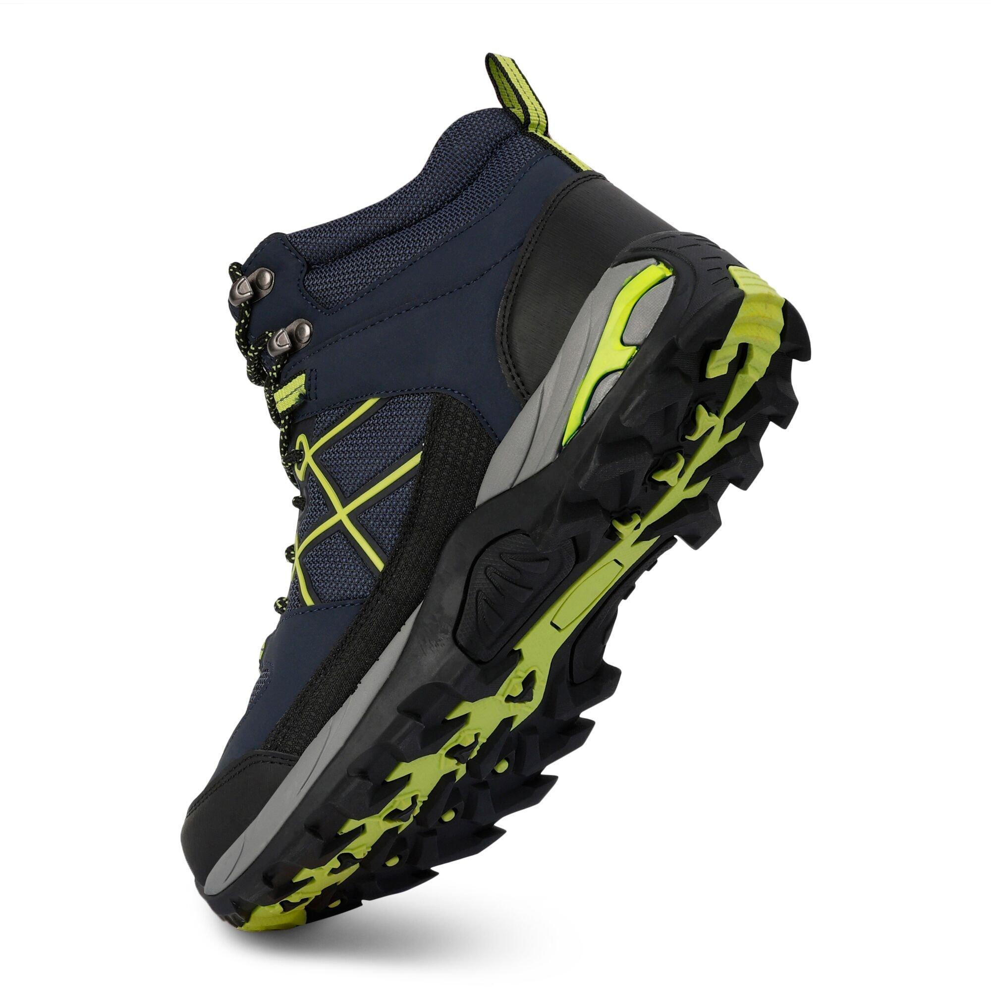 Navy/Lime Punch - Regatta - Mens Samaris III Waterproof Walking Boots - 6