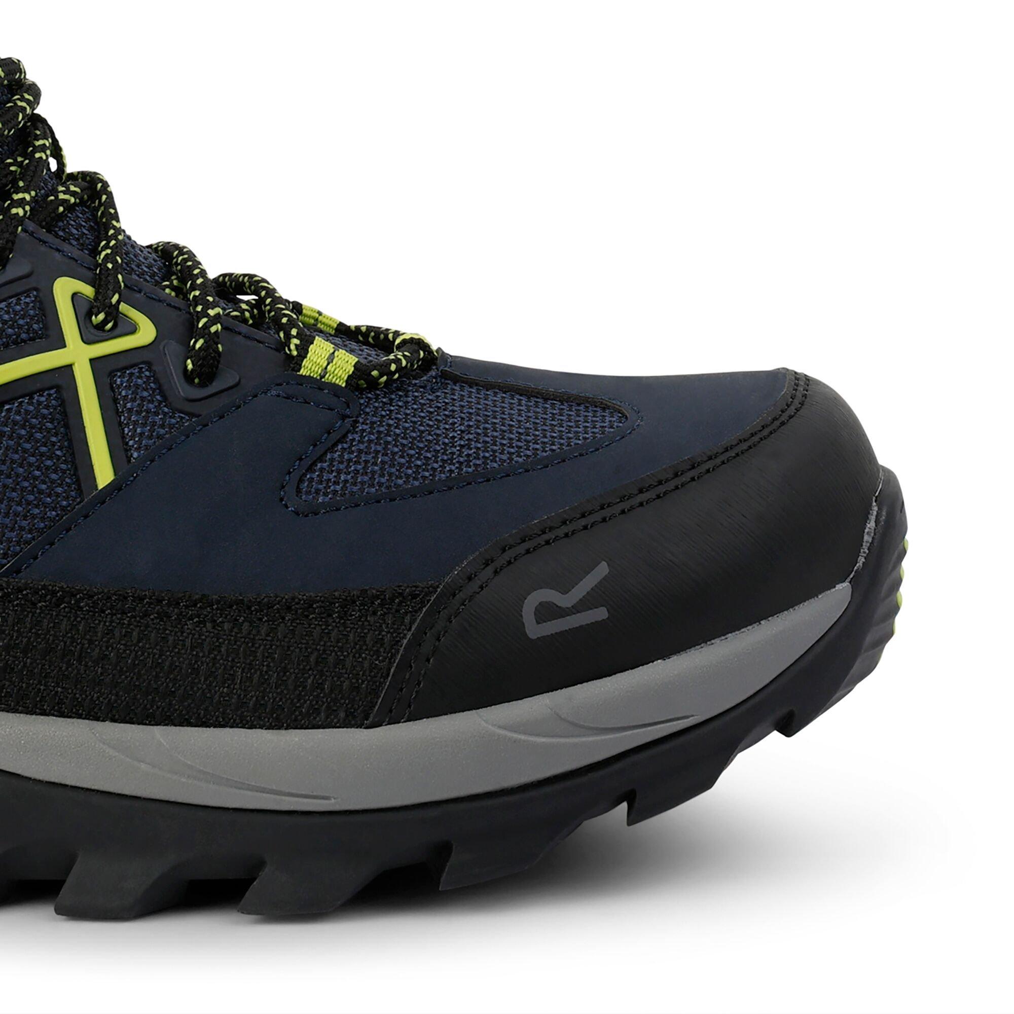 Navy/Lime Punch - Regatta - Mens Samaris III Waterproof Walking Boots - 8