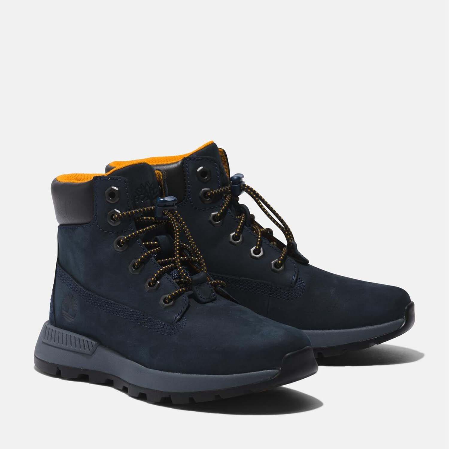 Navy - Timberland - Killington Trekker Mid Lace-Up Trainers - 2