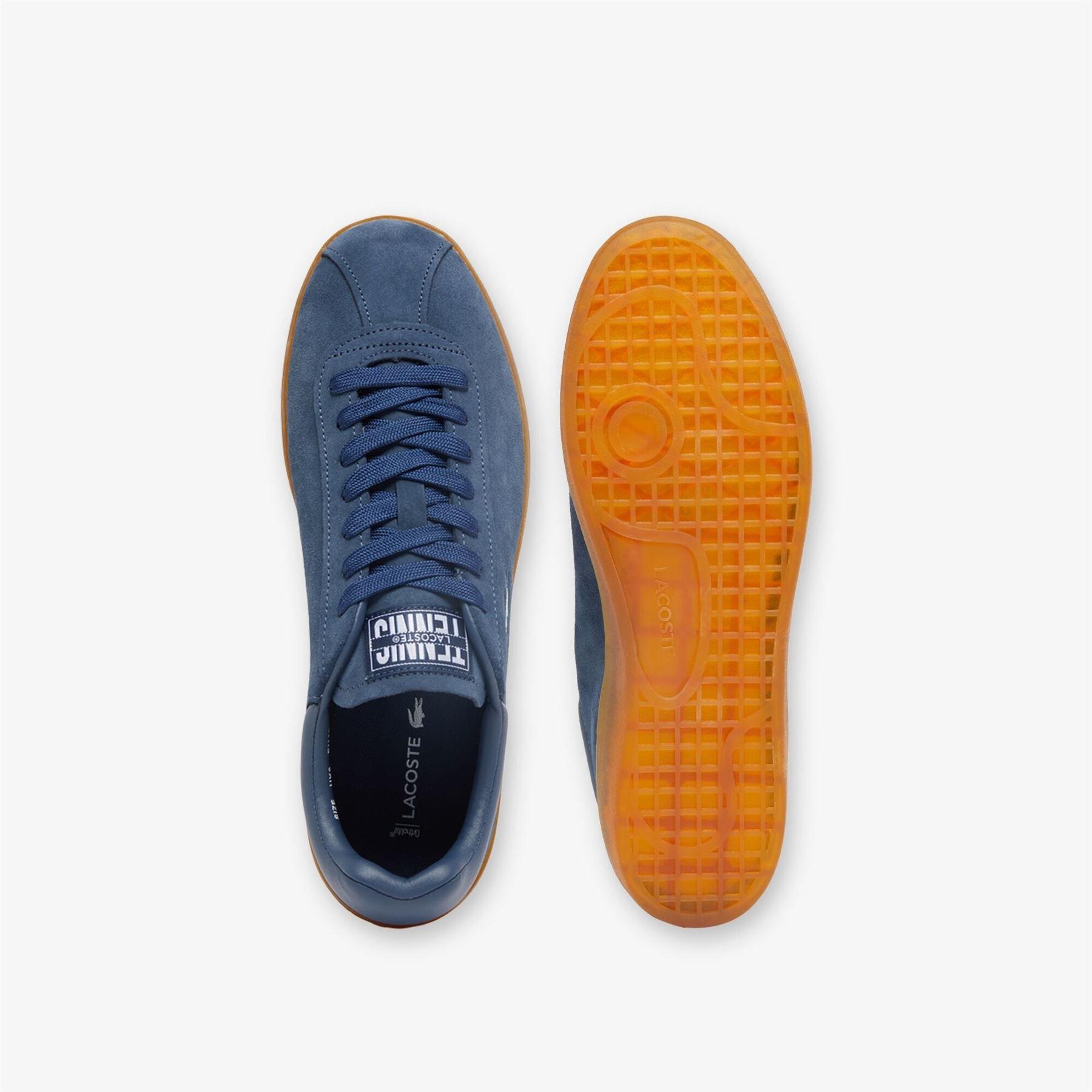 Navy - Lacoste - Baseshot Trainers - 4