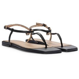Boss Rose Thong Leather Sandals