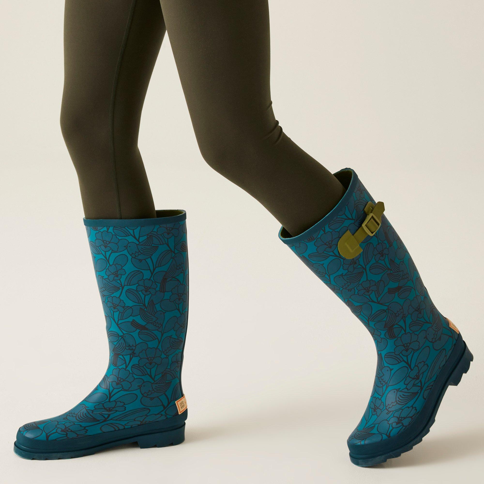 Birdy Blue - Regatta - Orla Kiely Hi II Wellington - 4