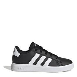 adidas Grand Court Lifestyle Tennis Lace Up Shoes Kids