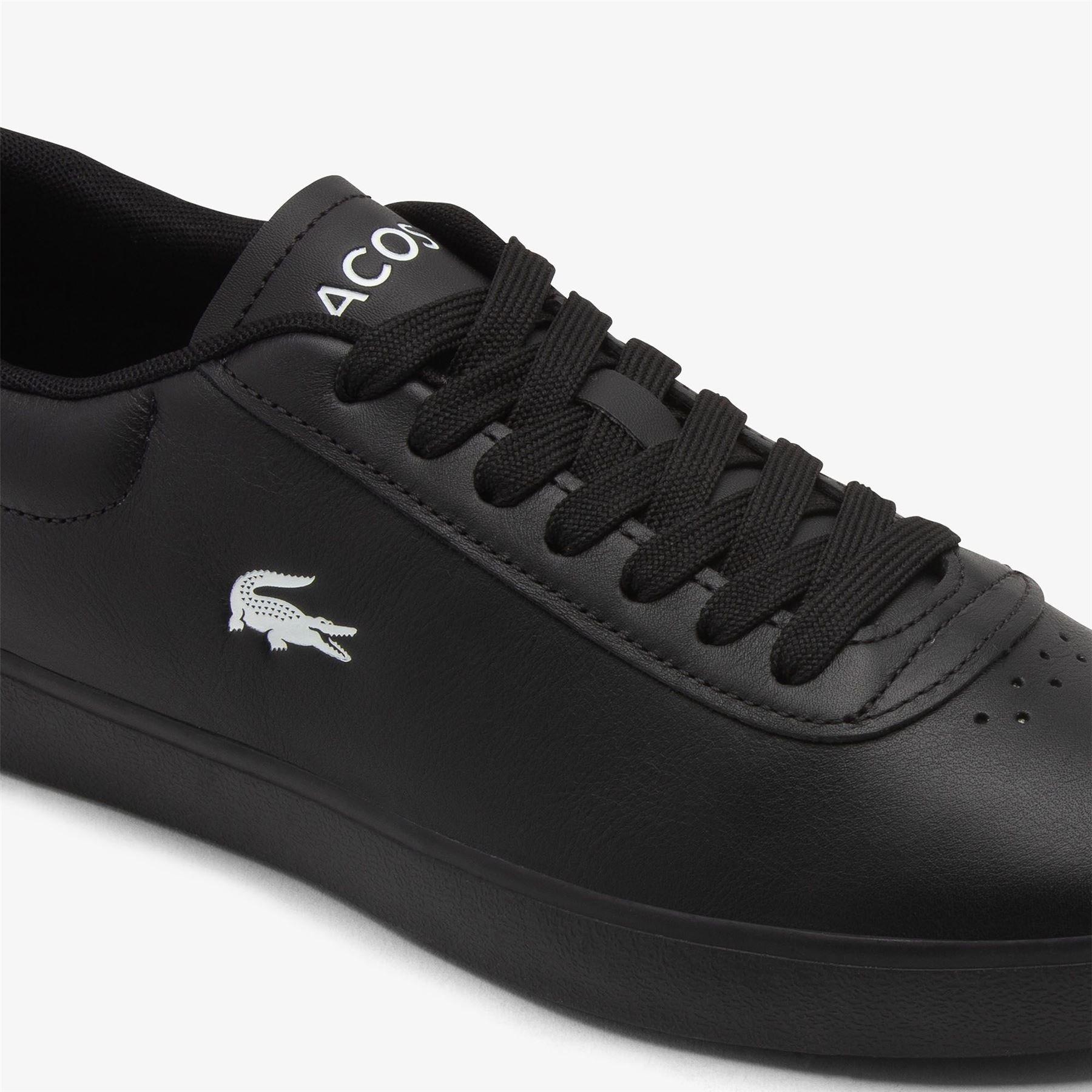 Black - Lacoste - Baseshot Evo Trainers - 6