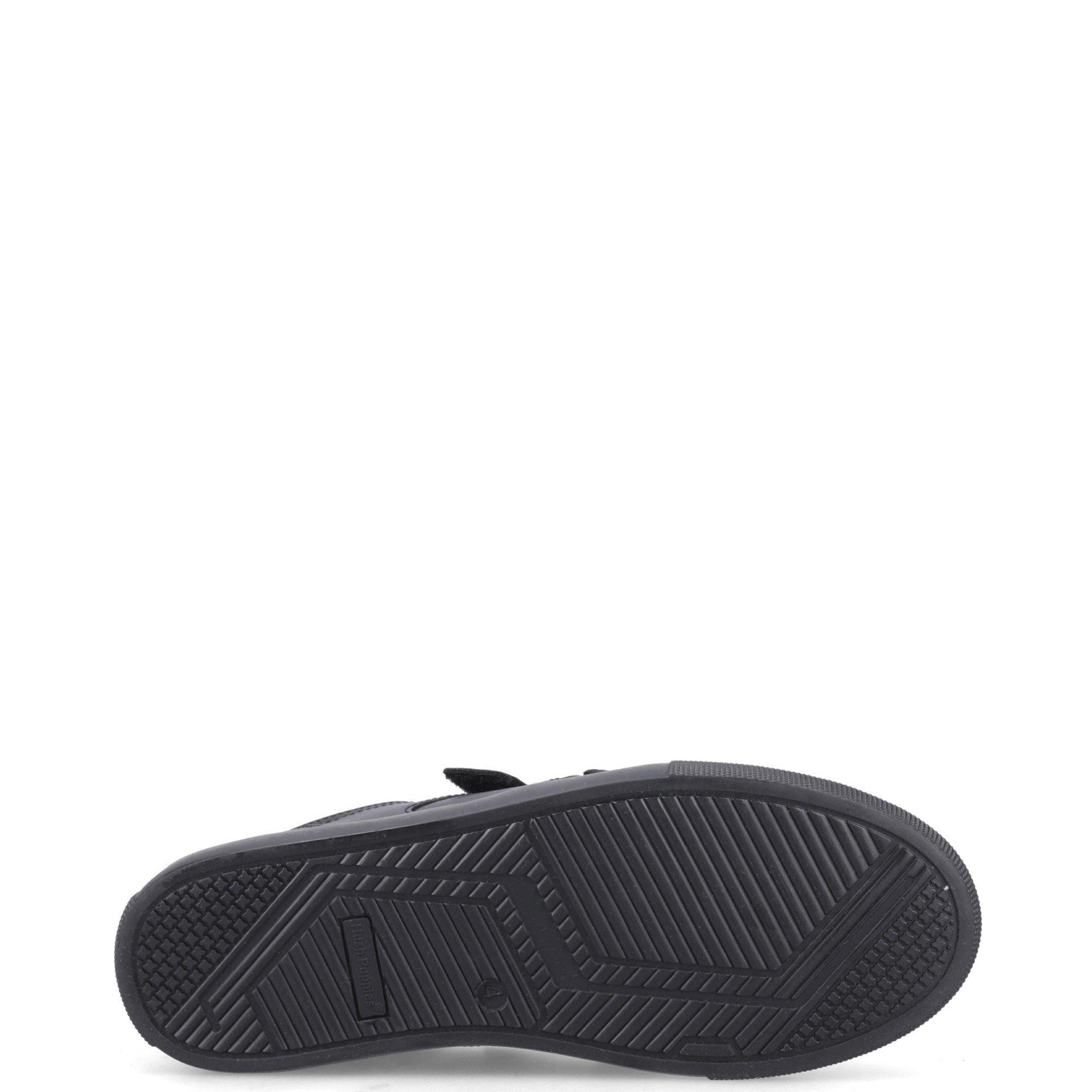 Black - Hush Puppies - Daxton Touch Fastening Jnr - 4