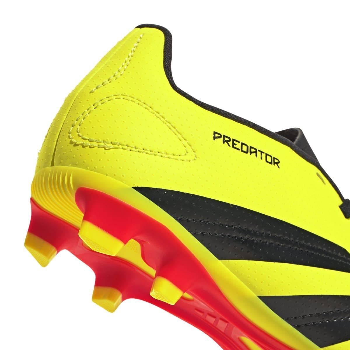 Yellow Black - adidas - Predator Club FxG Football Boots - 8
