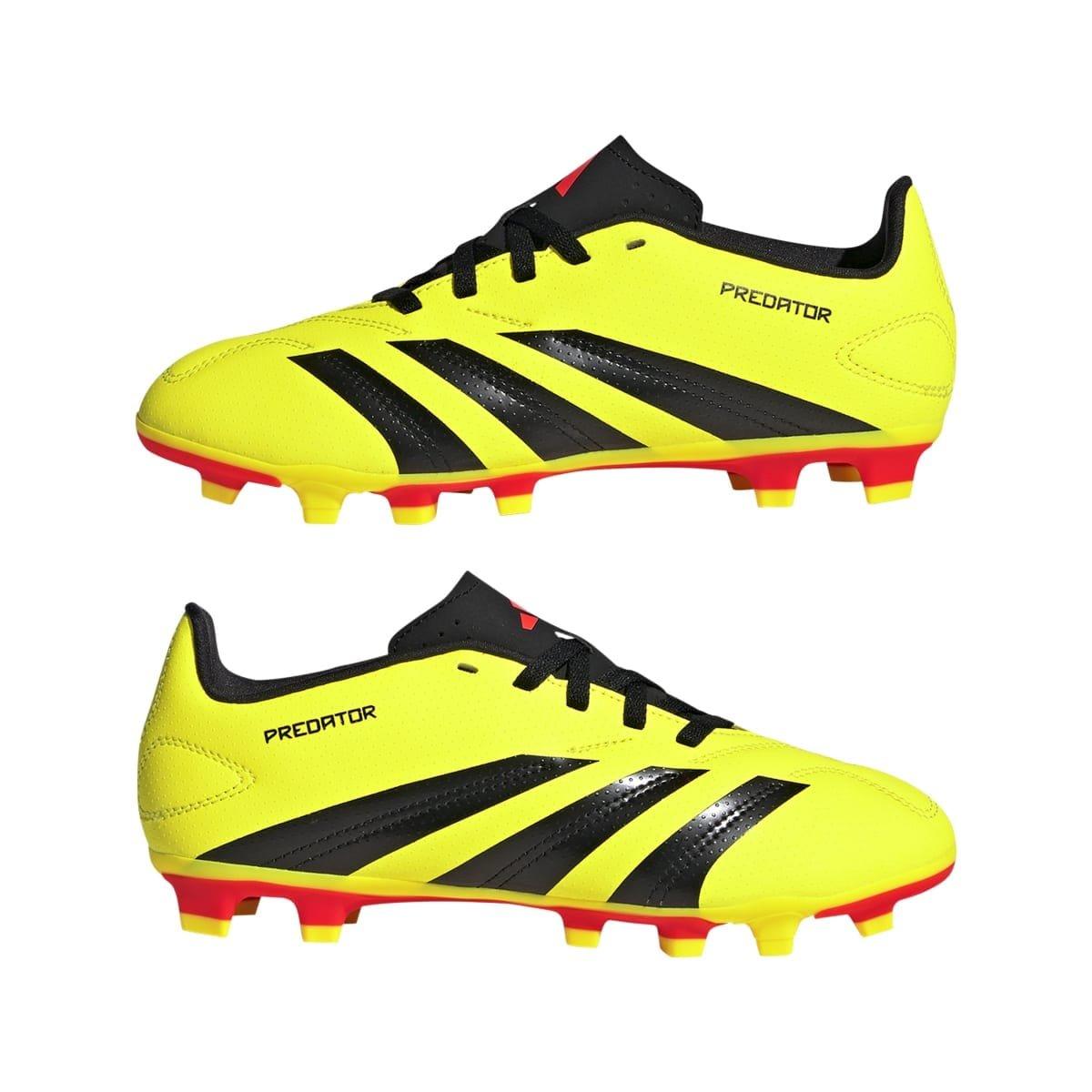 Yellow Black - adidas - Predator Club FxG Football Boots - 9