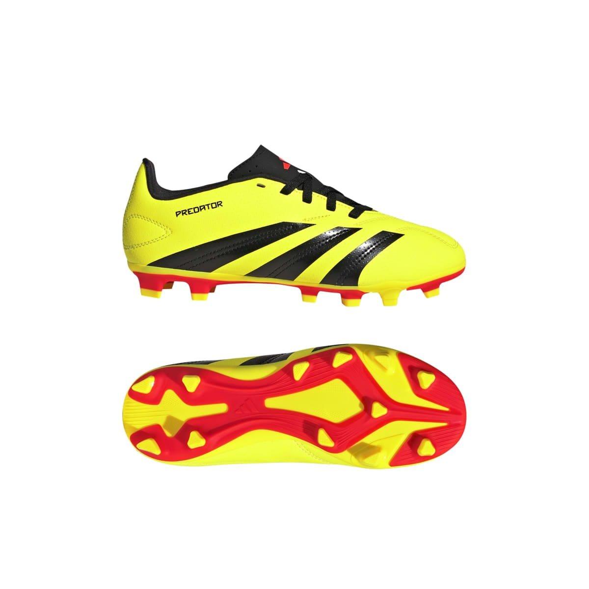 Yellow Black - adidas - Predator Club FxG Football Boots - 10