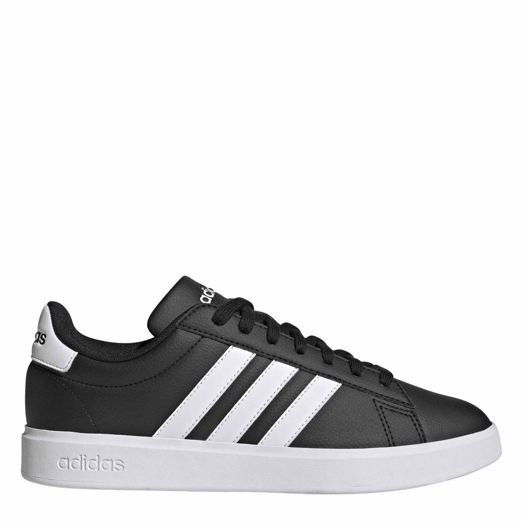 Adidas  Grand Court Cloudfoam Comfort Shoes - Core Black / Cl - 11.5(46.7)