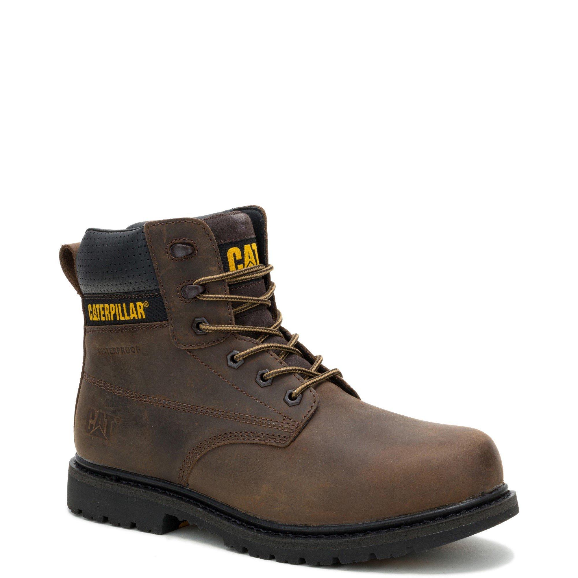 Brown - Caterpillar - Silva Lace up Occupational Work Boot - 2