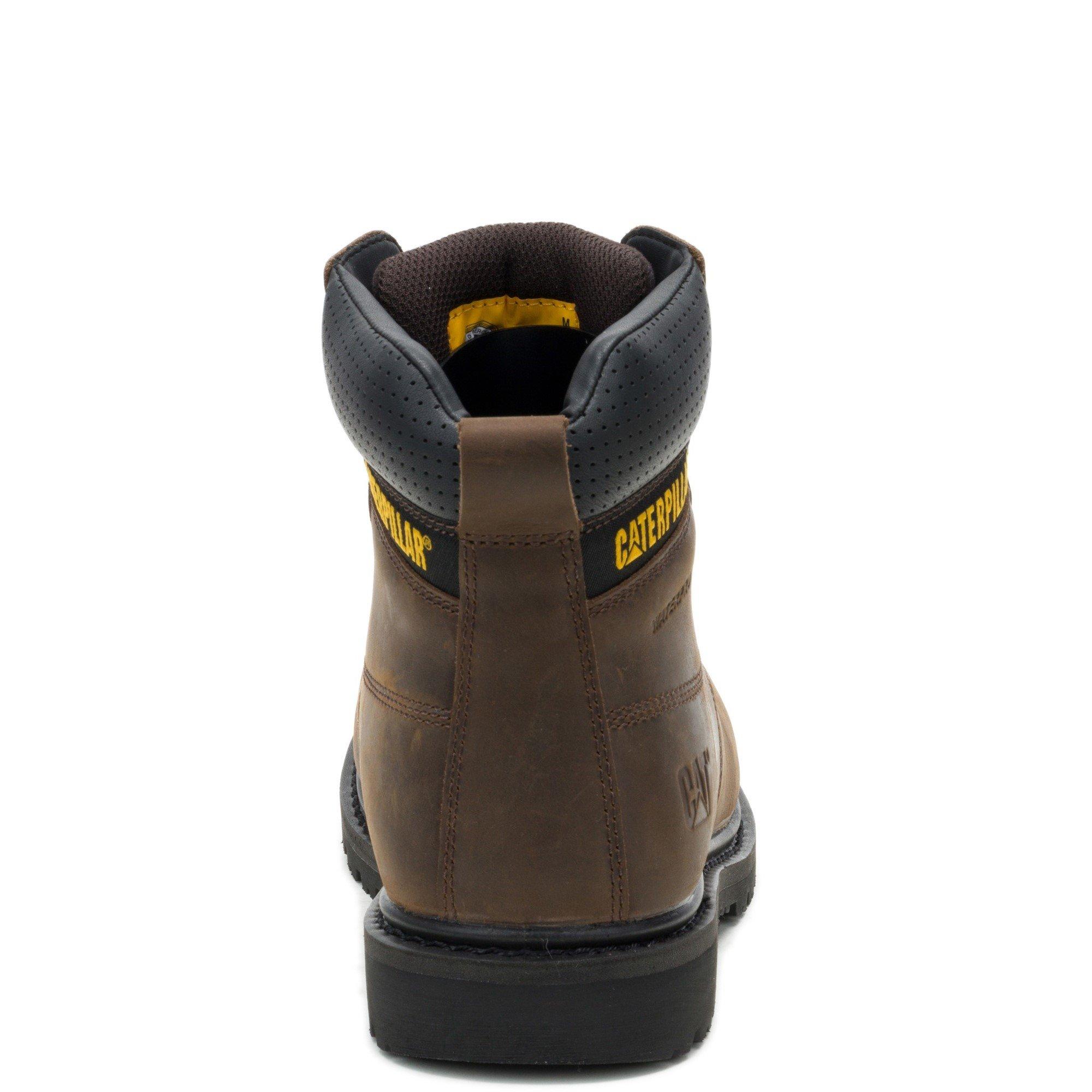 Brown - Caterpillar - Silva Lace up Occupational Work Boot - 3
