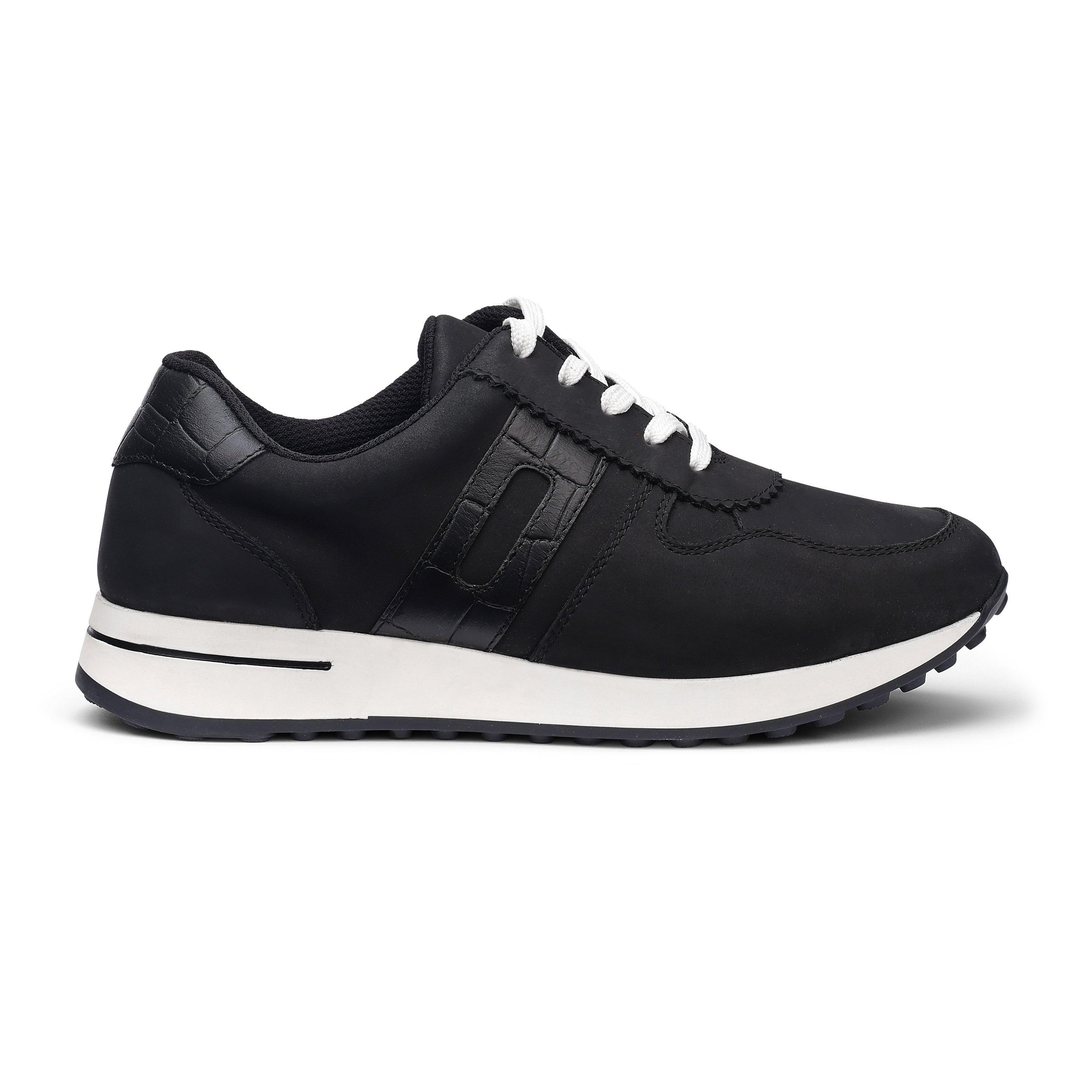 Black - Hotter - Revival Wide Fit Trainers - 1