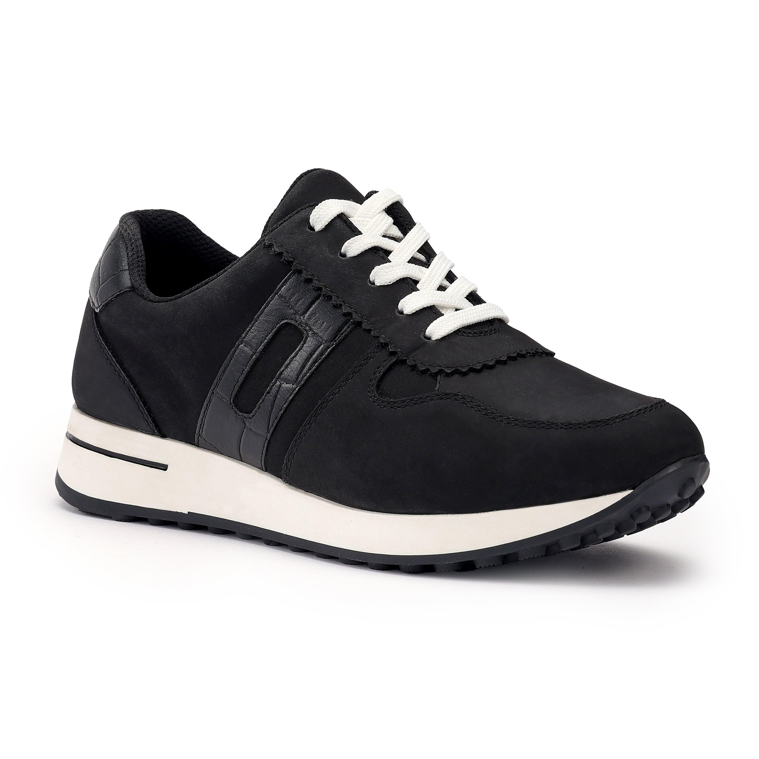 Black - Hotter - Revival Wide Fit Trainers - 2