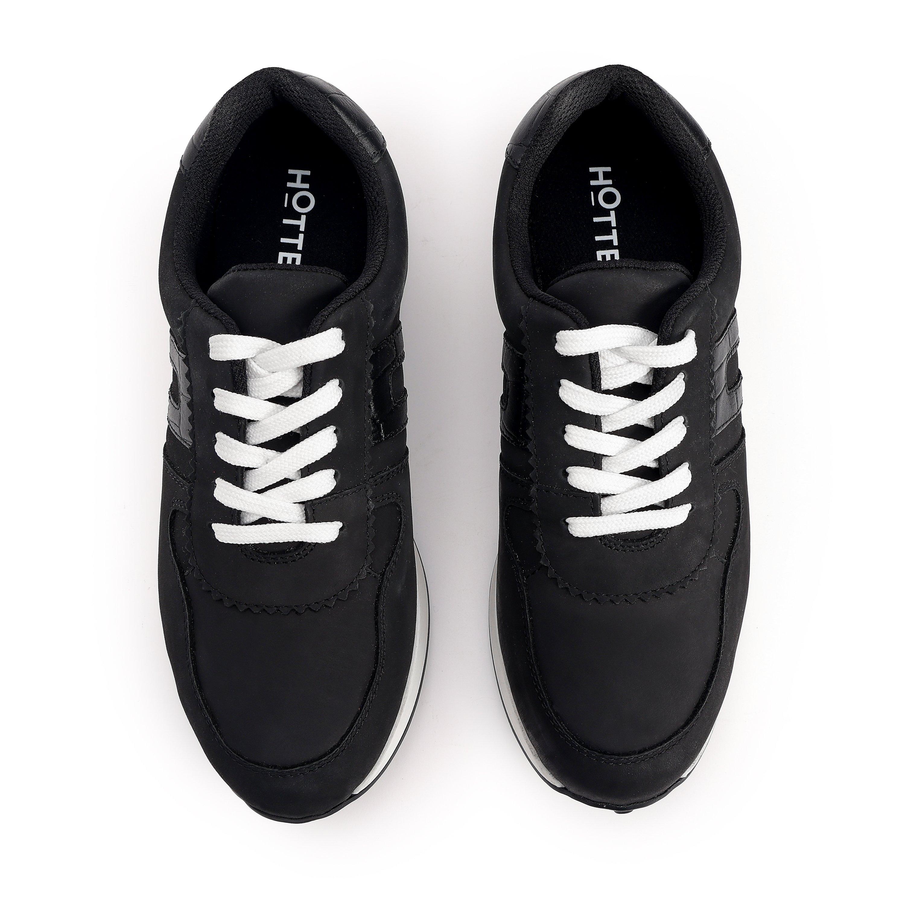 Black - Hotter - Revival Wide Fit Trainers - 3