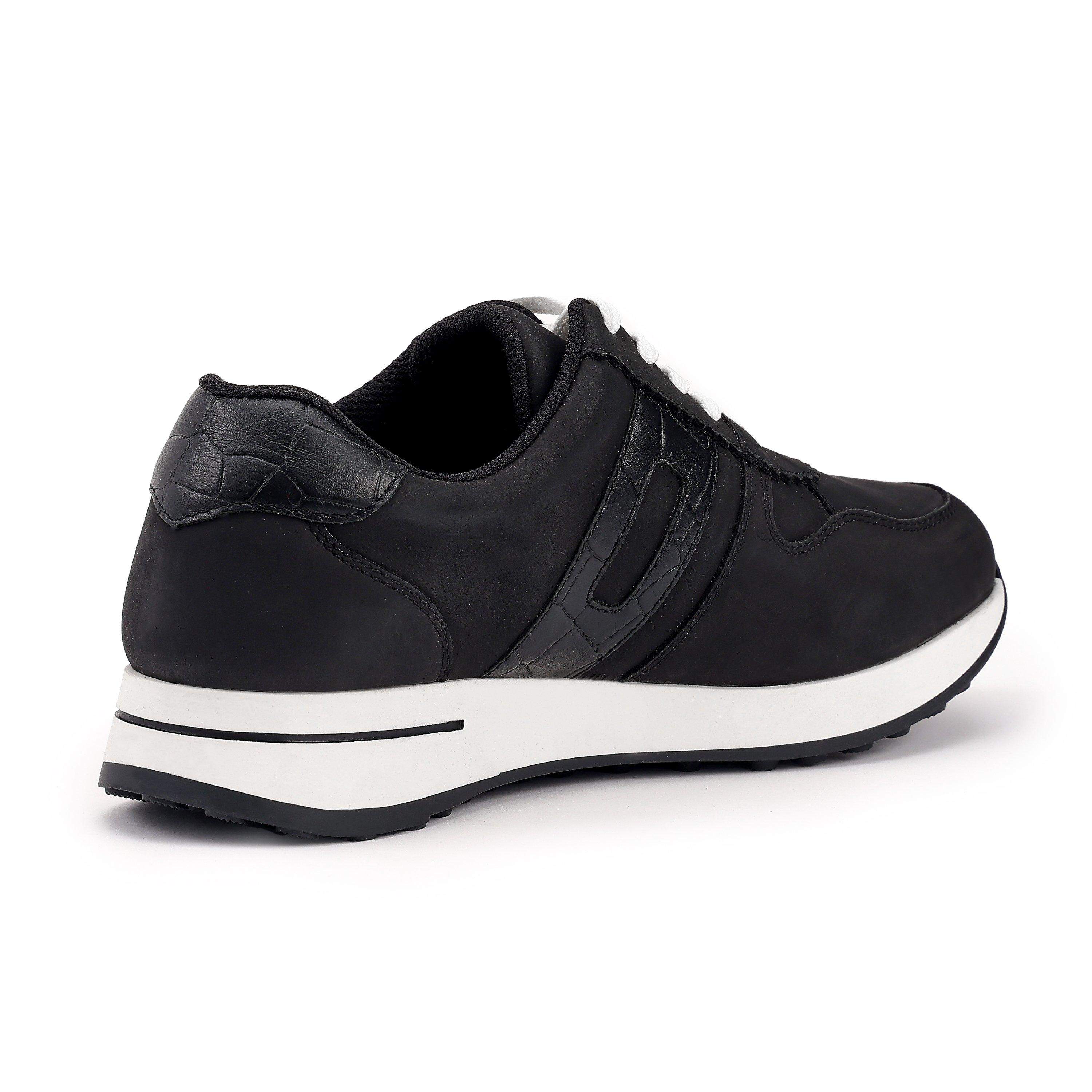 Black - Hotter - Revival Wide Fit Trainers - 4