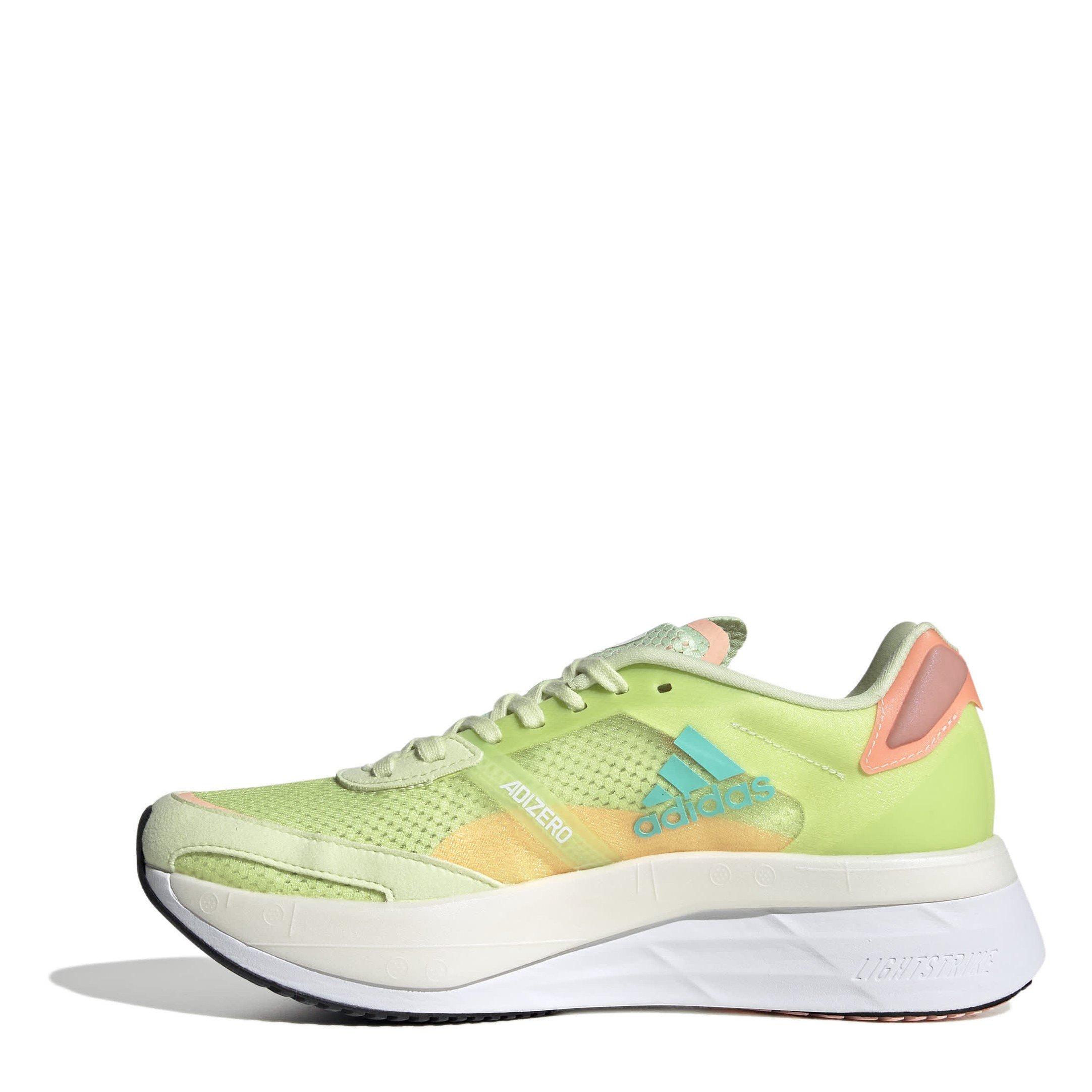 Lime - adidas - Adizero Boston 10 Running Shoes - 2