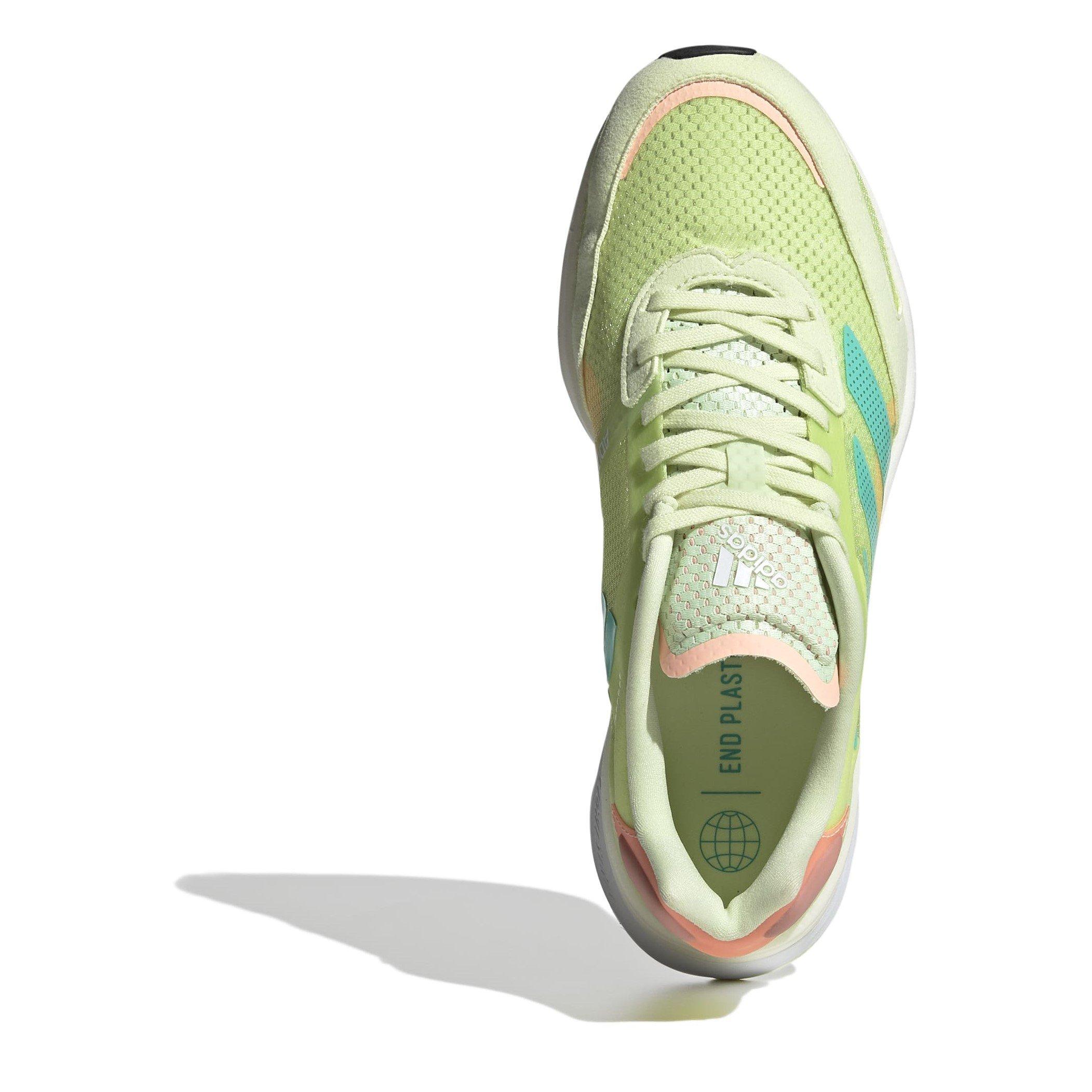 Lime - adidas - Adizero Boston 10 Running Shoes - 5