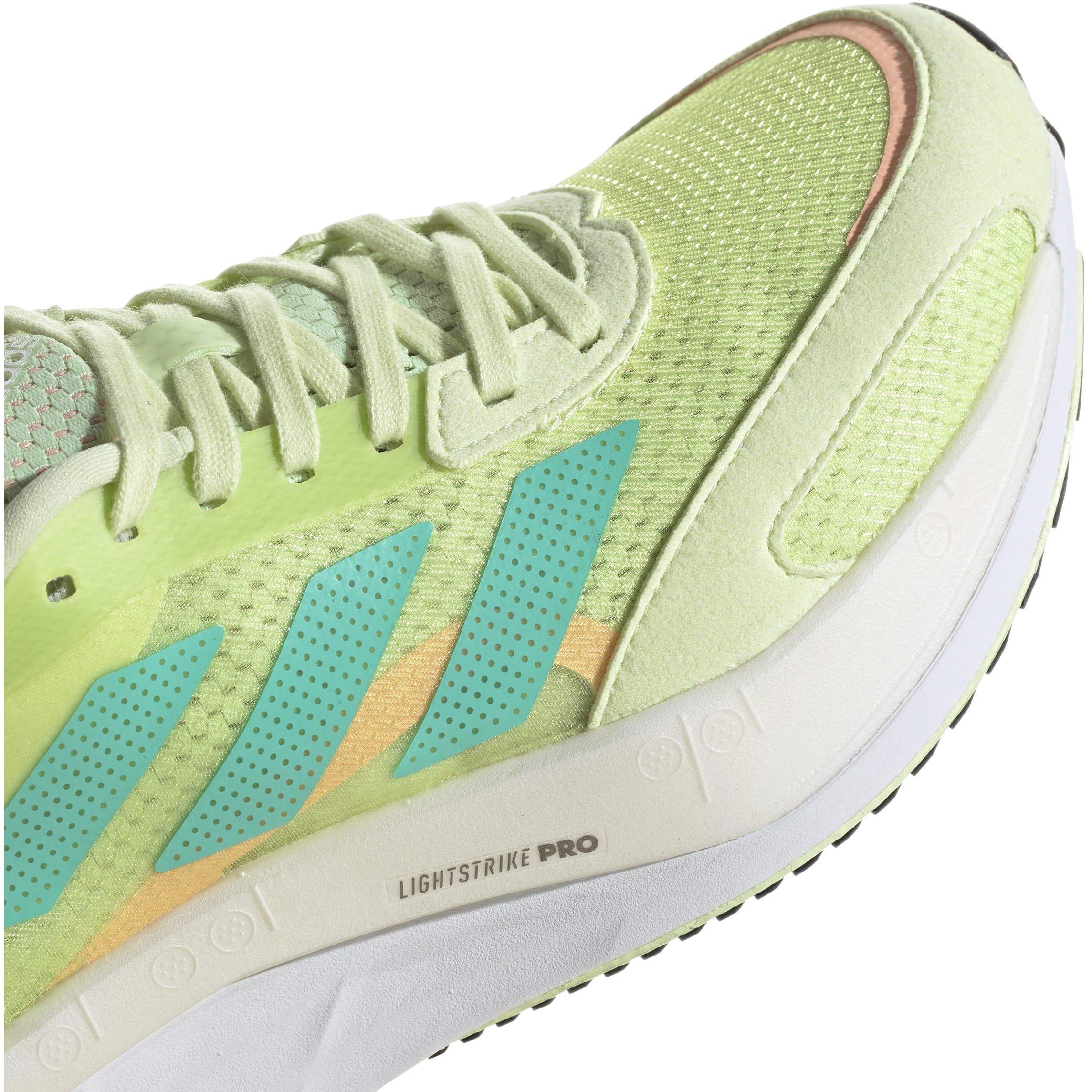 Lime - adidas - Adizero Boston 10 Running Shoes - 7