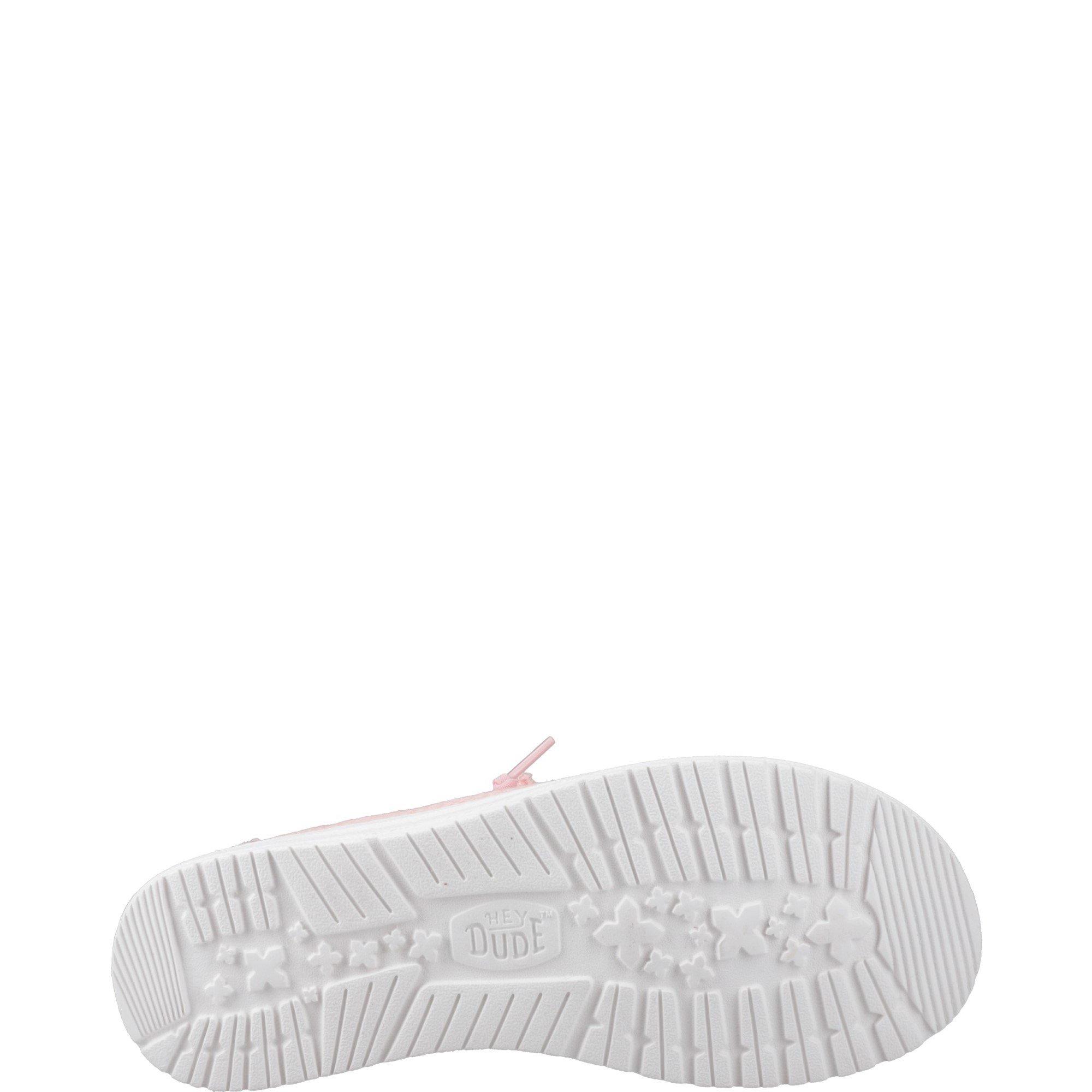 Pale Pink - HEYDUDE - Wendy Eyelet Lace Shoes - 4