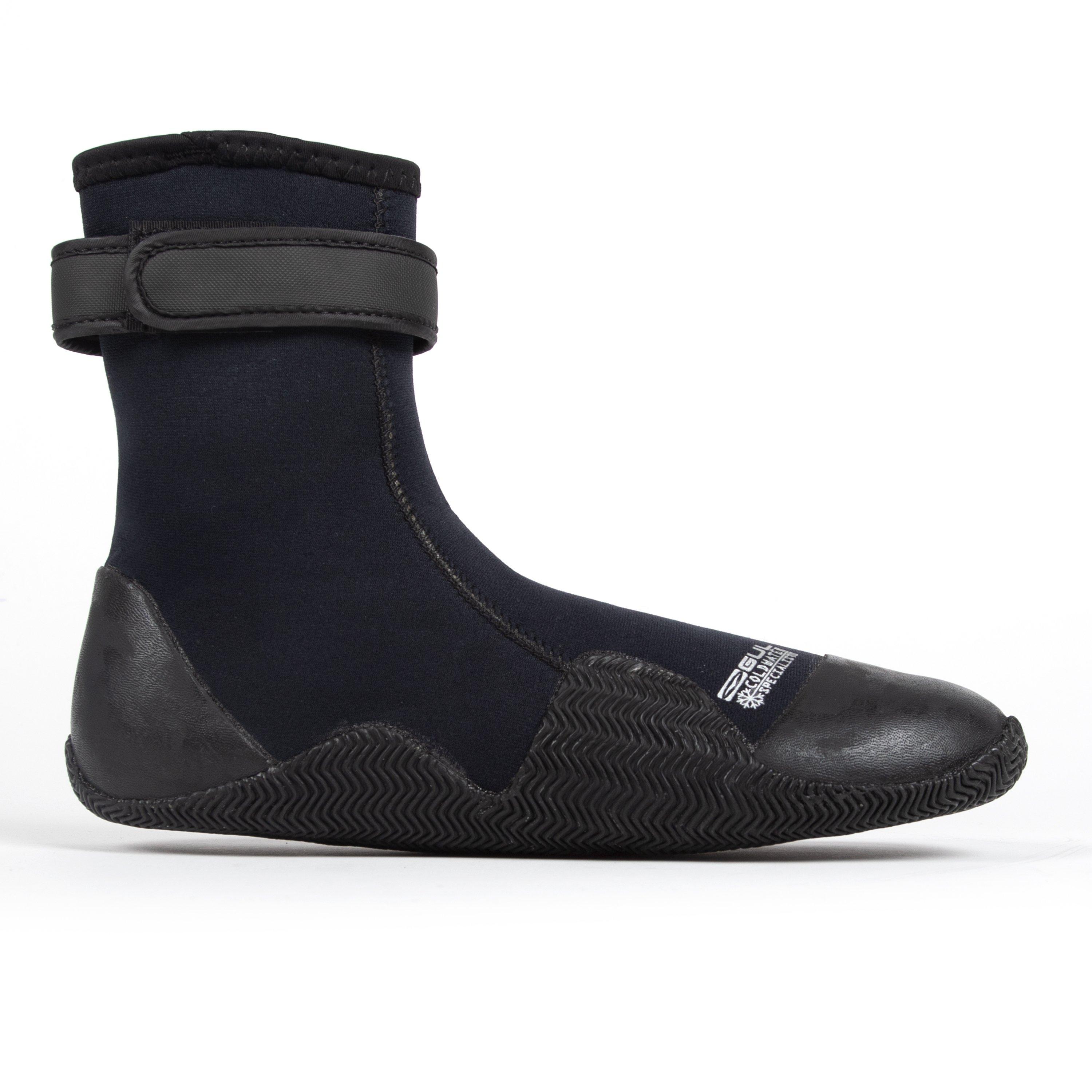 Black - Gul - 5MM POWERBOOT BLINDSTITCHED WETSUIT BOOT - 2