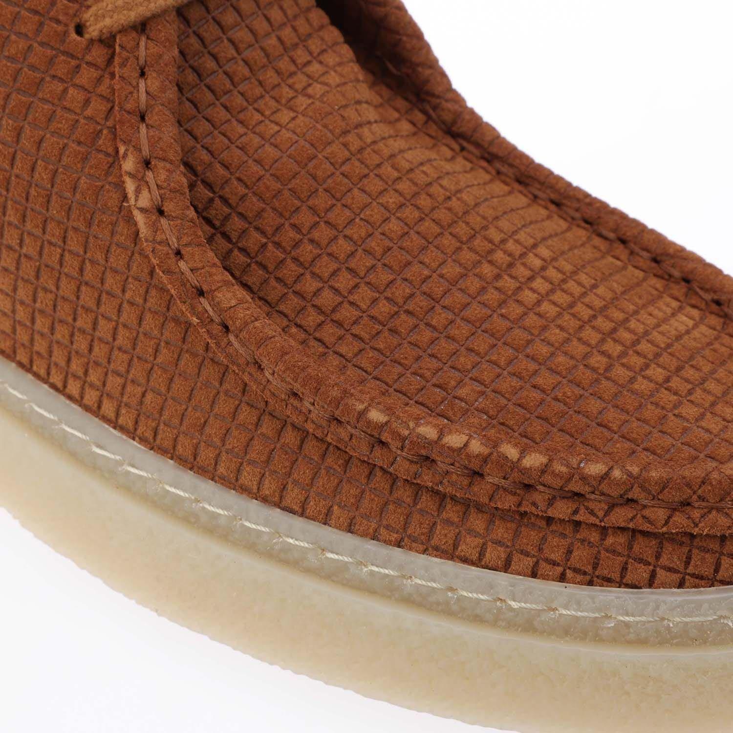 Yellow - Fred Perry - Dawson Mid Grid Suede Boots - 5