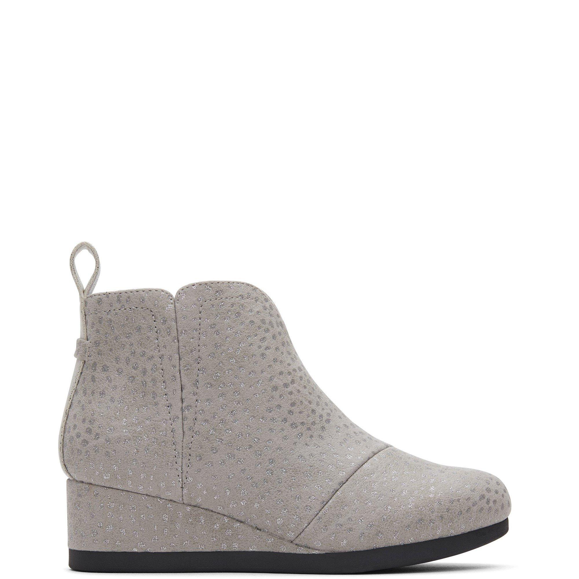 Grey - Toms - Clare Bootie - 1