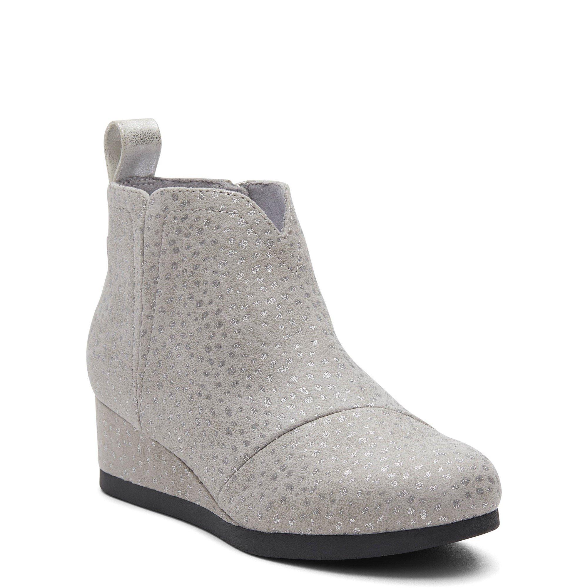 Grey - Toms - Clare Bootie - 2