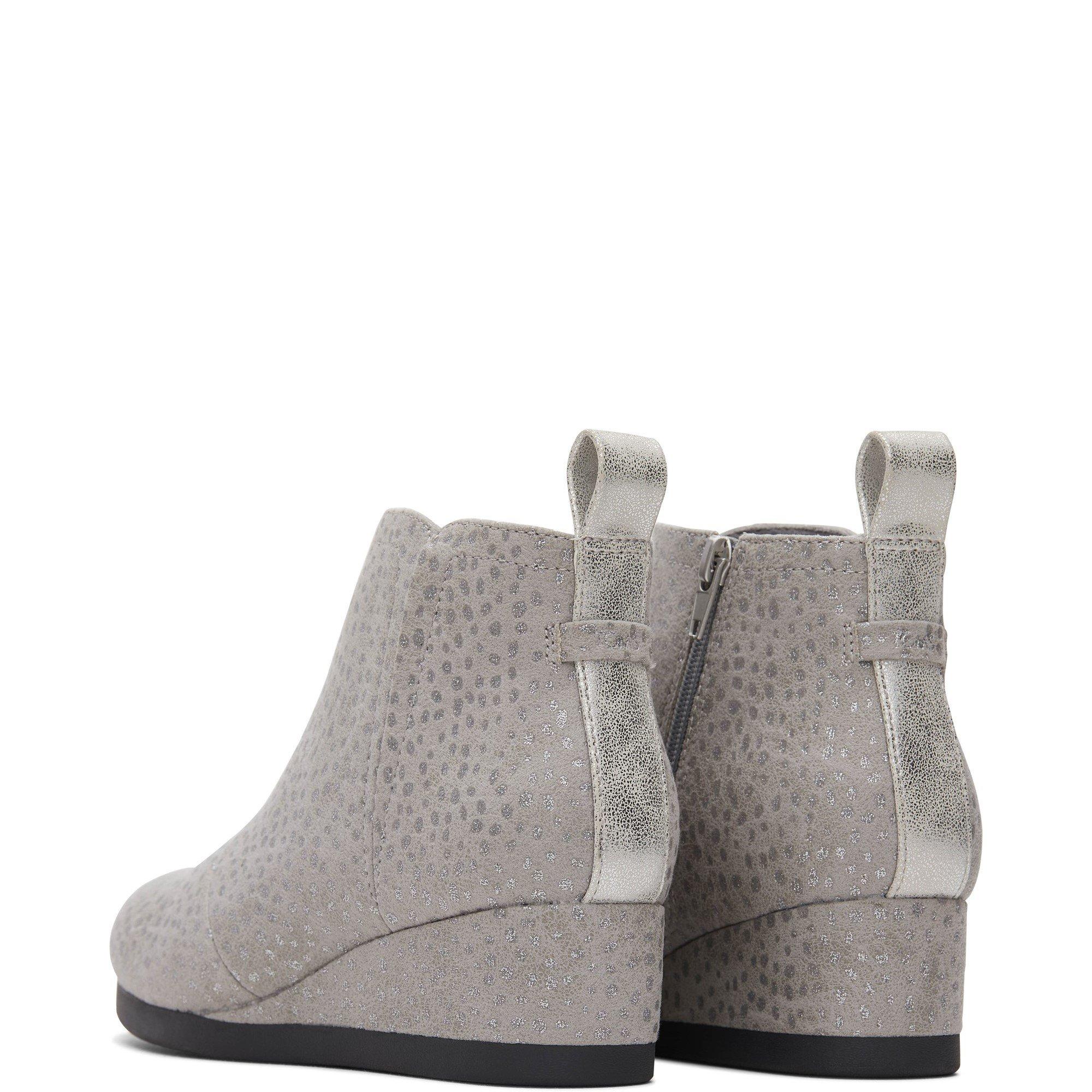 Grey - Toms - Clare Bootie - 3