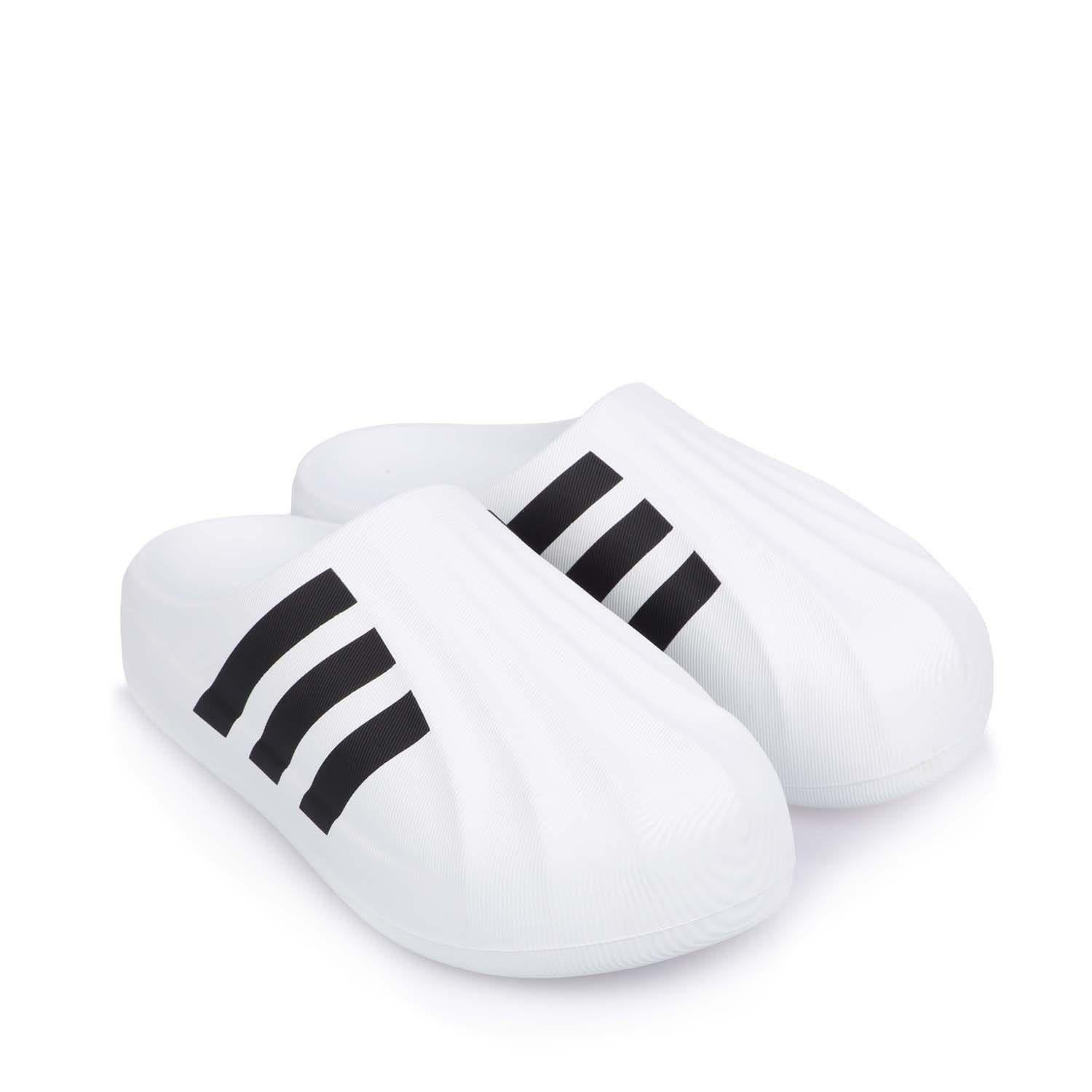 White Black - adidas Originals - adiFOM Superstar Mule Shoes - 1