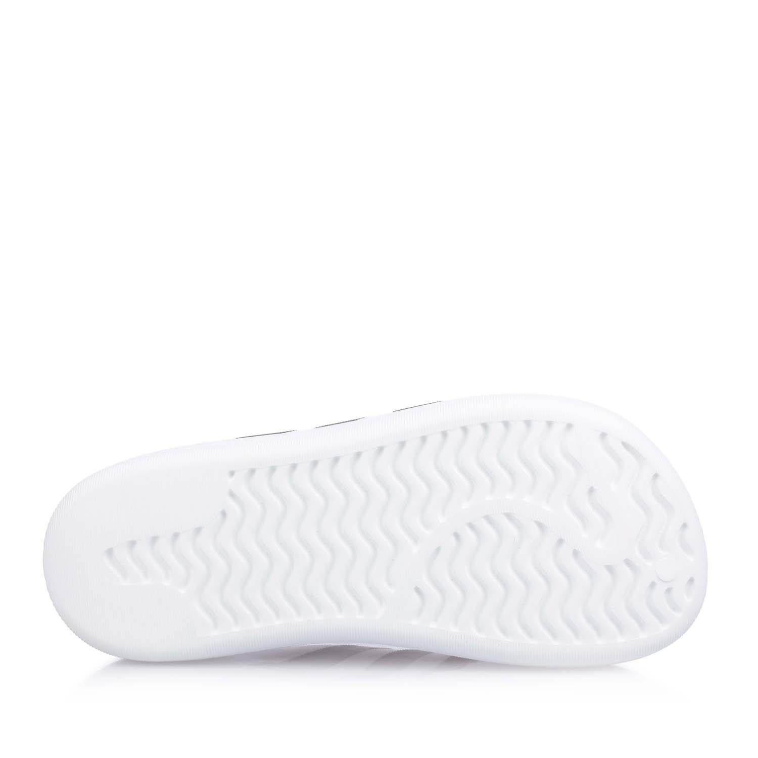 White Black - adidas Originals - adiFOM Superstar Mule Shoes - 4