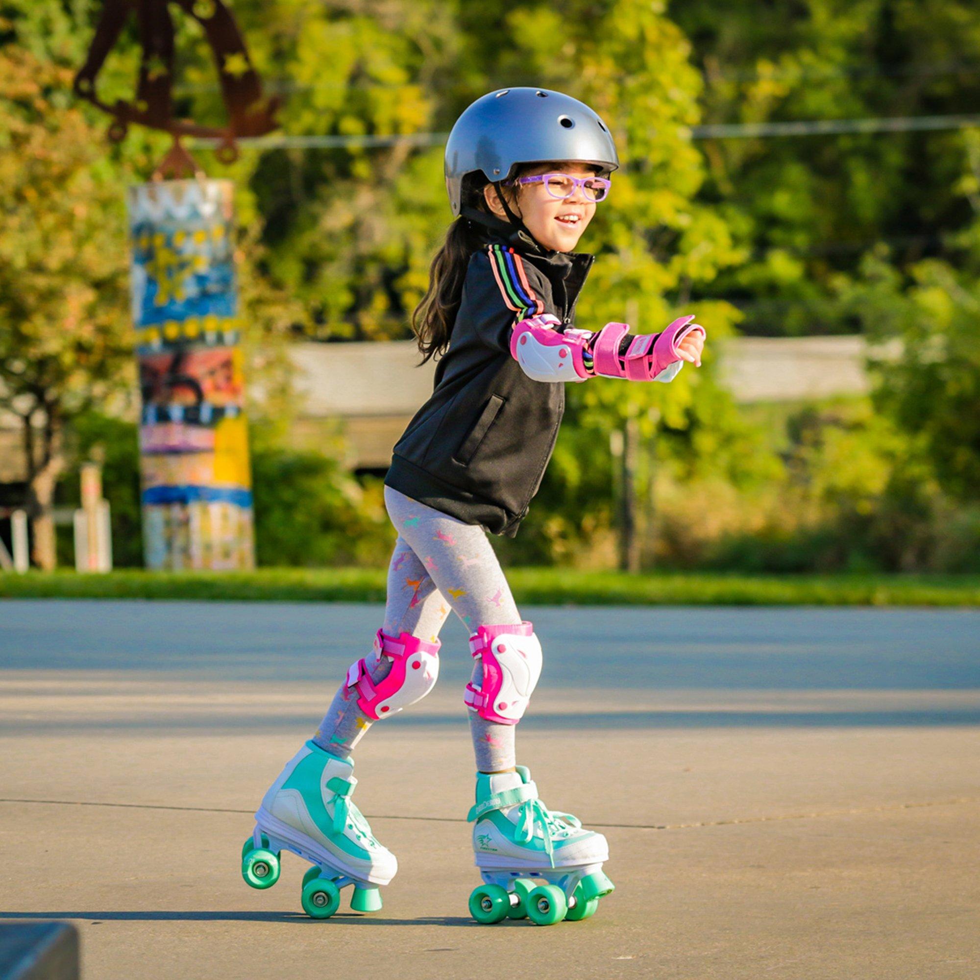 Midnight Prism - Roller Derby - FIRESTAR V2 CHILDRENS QUAD ROLLER SKATES - PRISM - 11