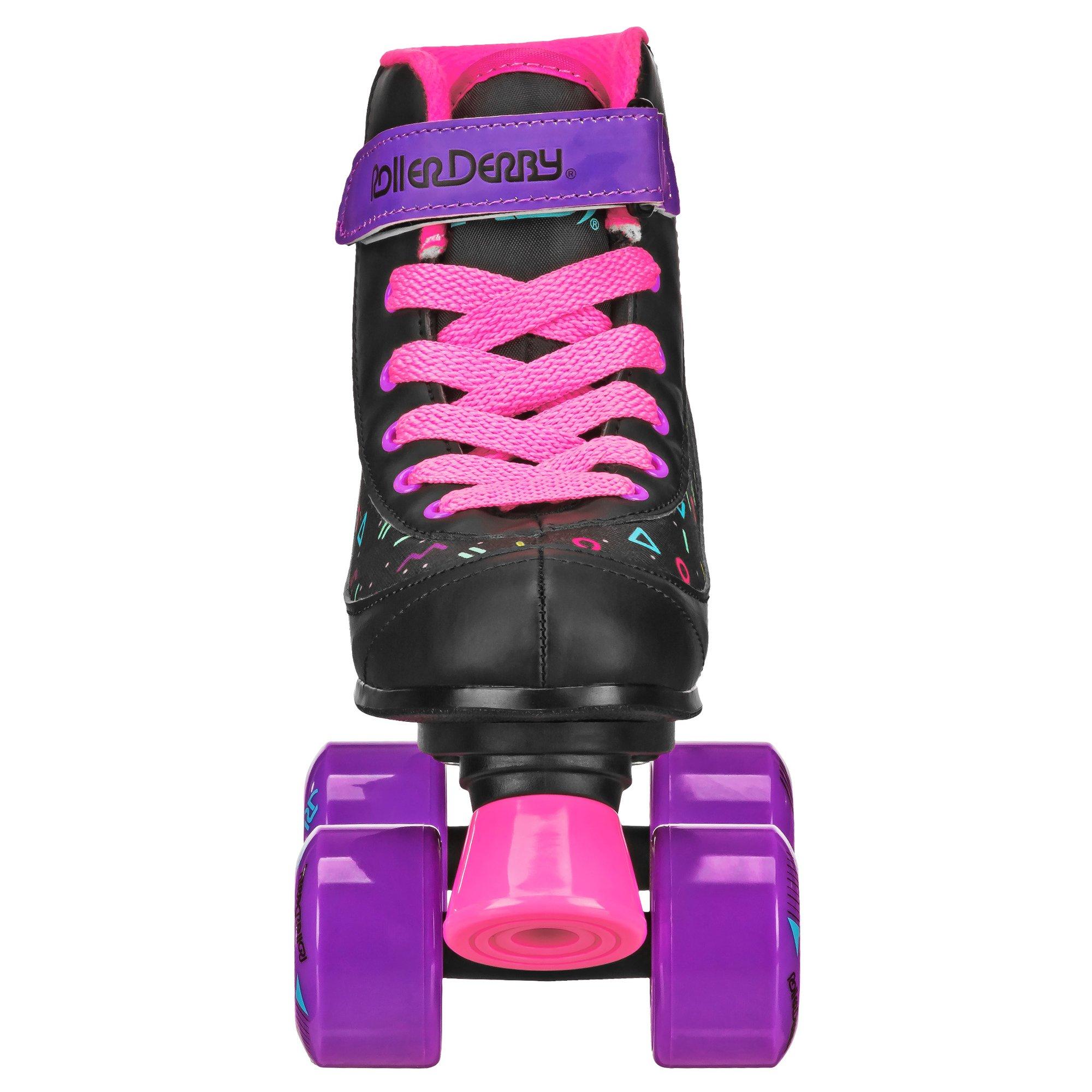 Midnight Prism - Roller Derby - FIRESTAR V2 CHILDRENS QUAD ROLLER SKATES - PRISM - 6